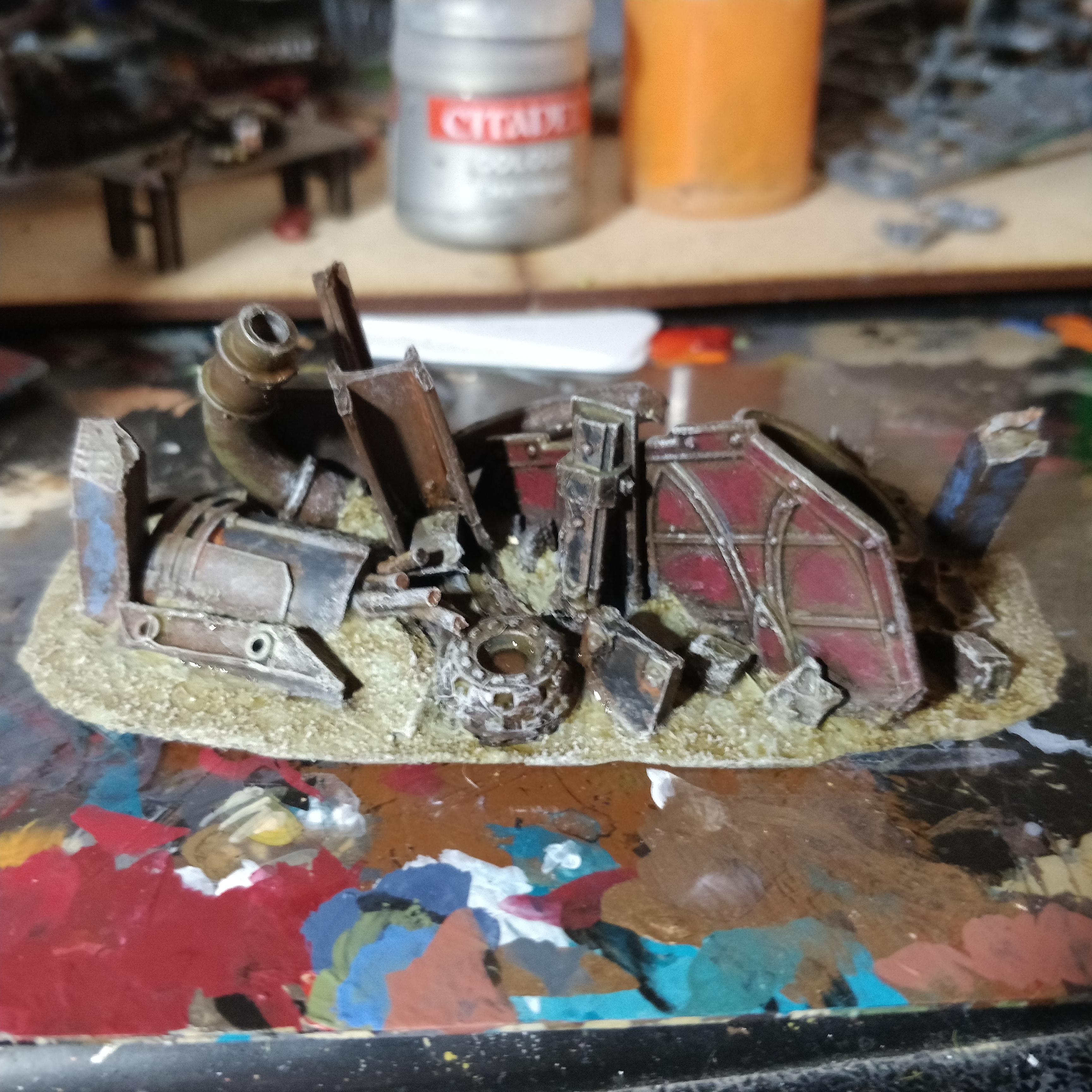 Ash Wastes, Barricade, Junk, Scrap