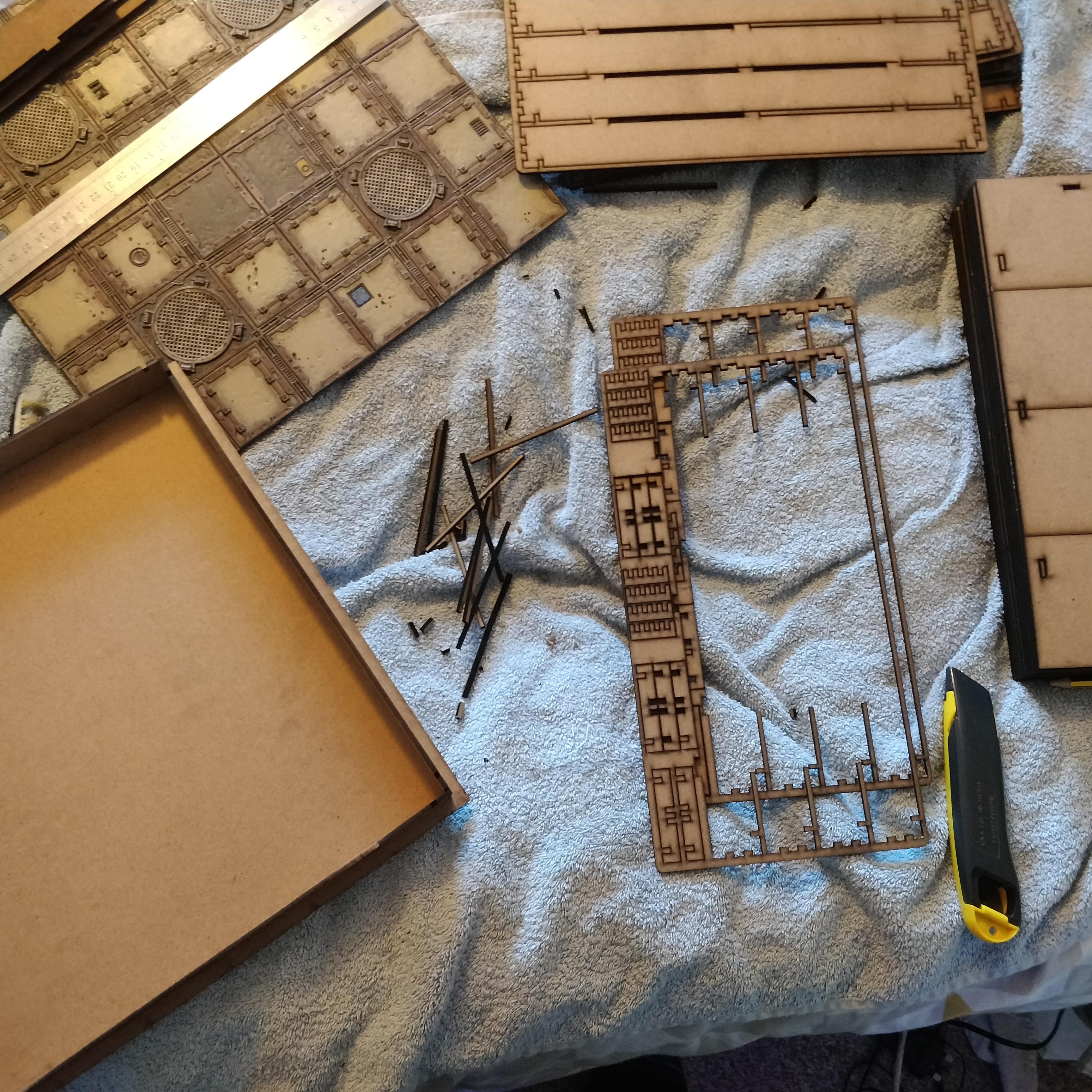 Gaming Board, Mdf, Tt Combat, Zone Mortalis