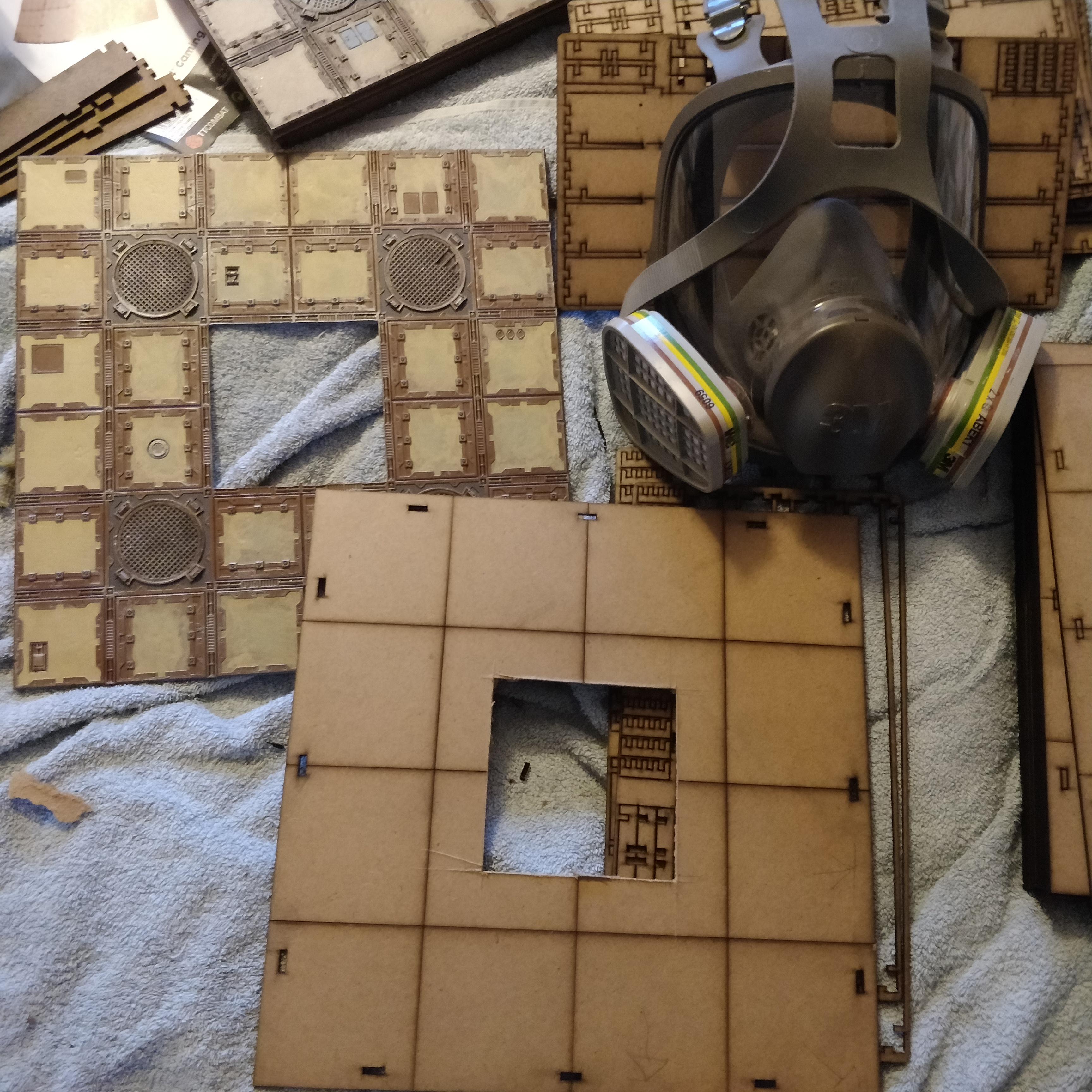 Gaming Board, Mdf, Tt Combat, Zone Mortalis