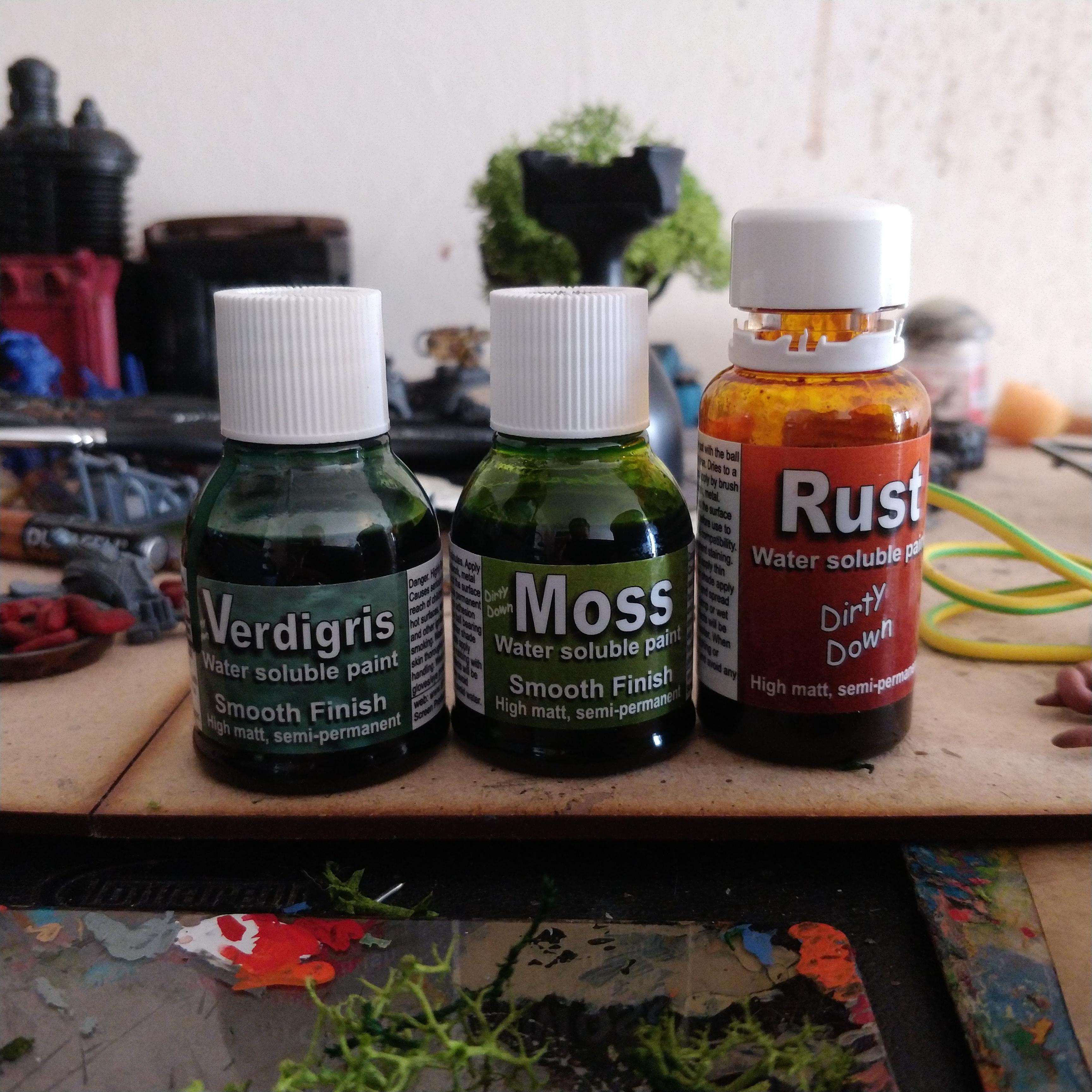Dirty Down, Moss, Rust, Verdigris