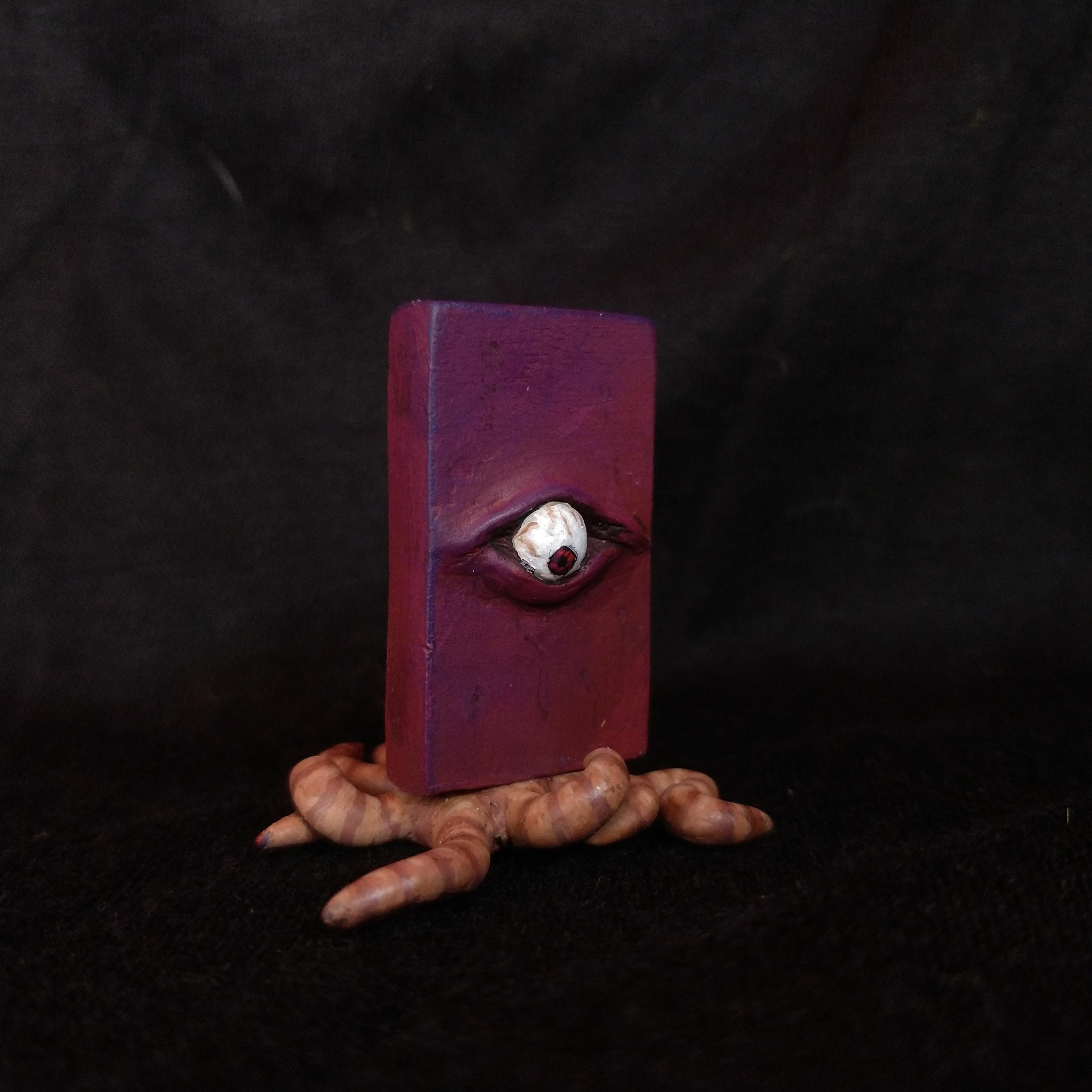 Eyeball, Monolith, Purple, Tentacles