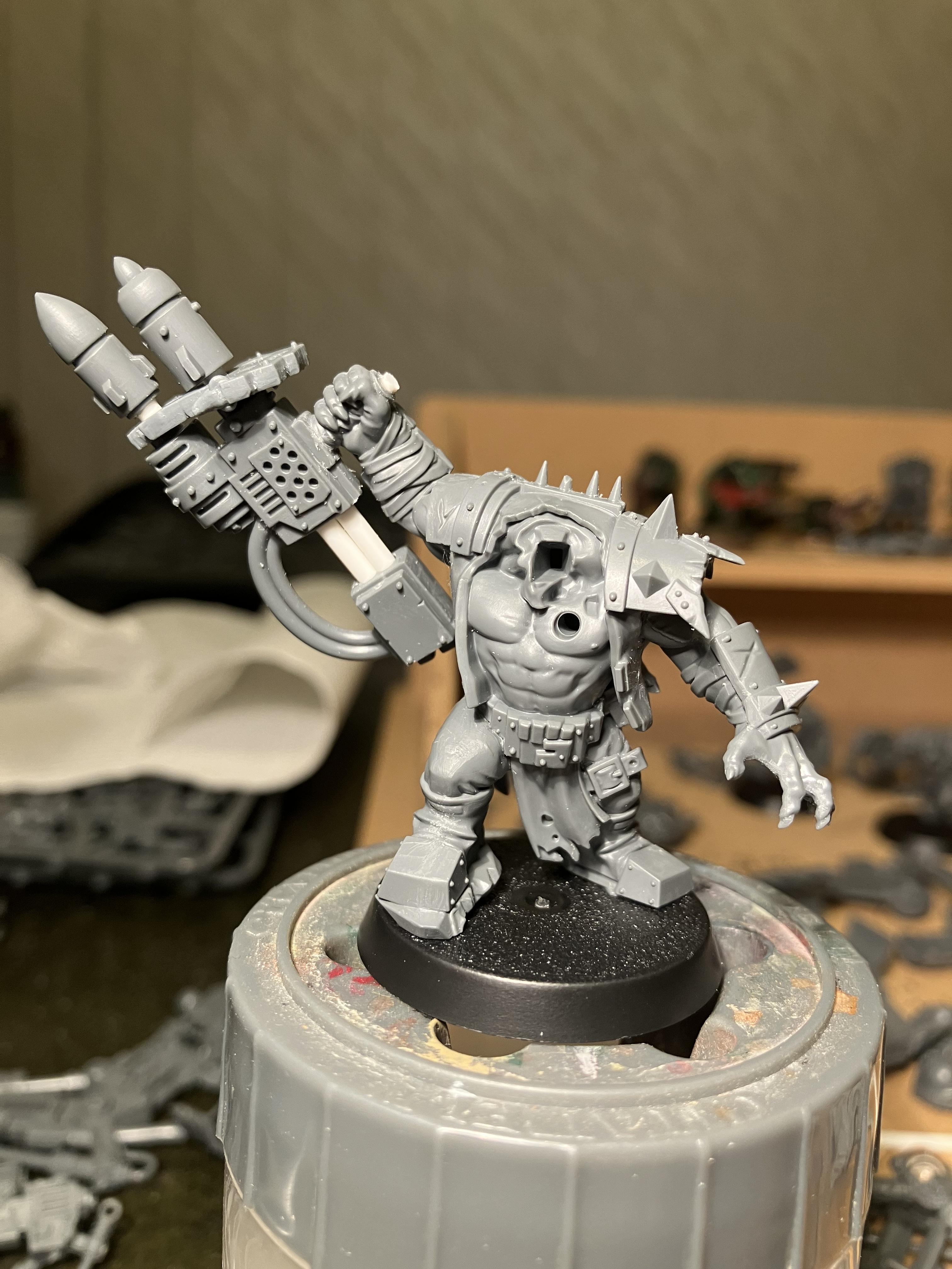 Nob, Orks, Tankbustas, Warhammer 40,000, Work In Progress - Tankbusta ...