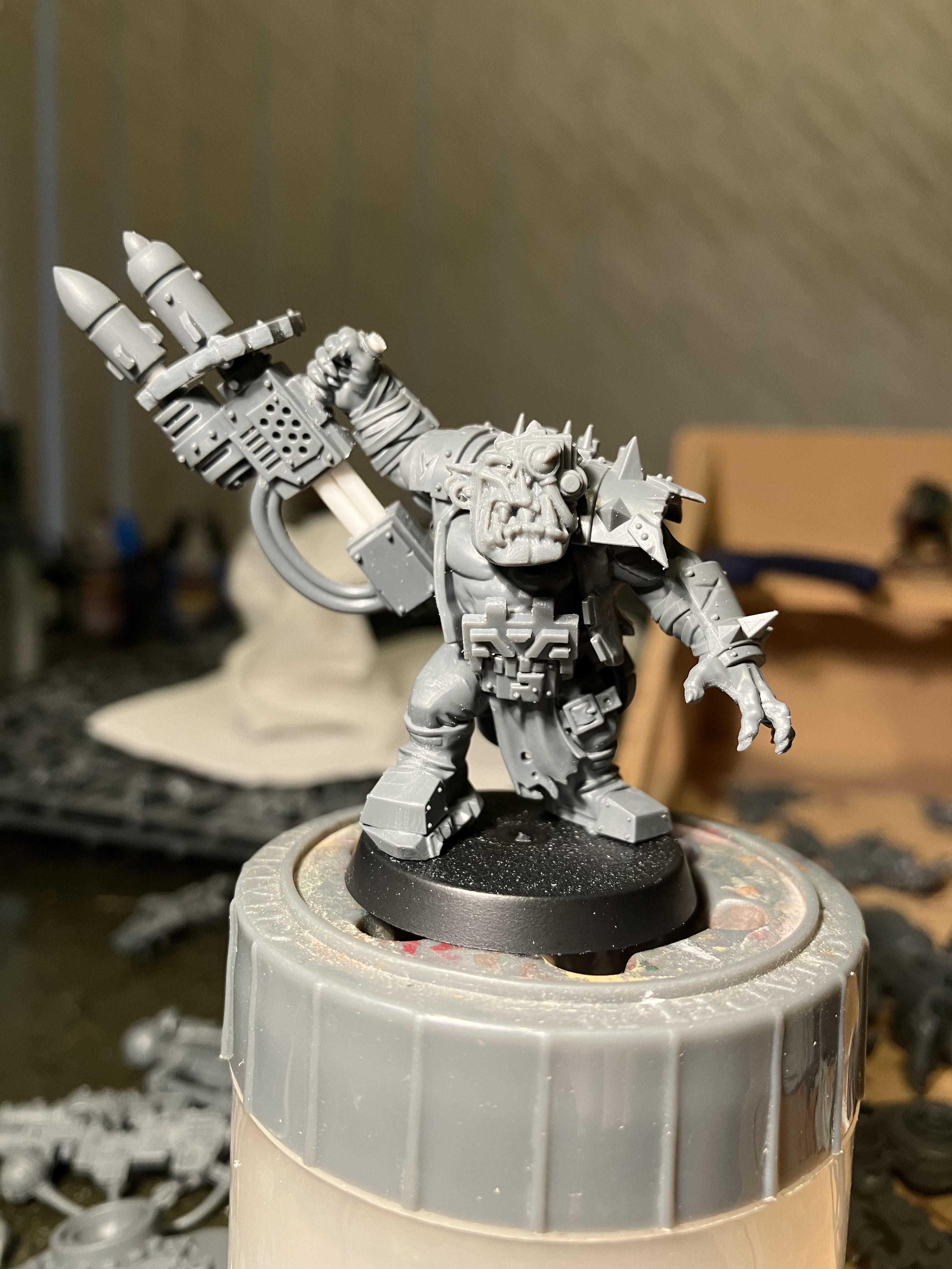 Nob, Orks, Tankbustas, Warhammer 40,000, Work In Progress