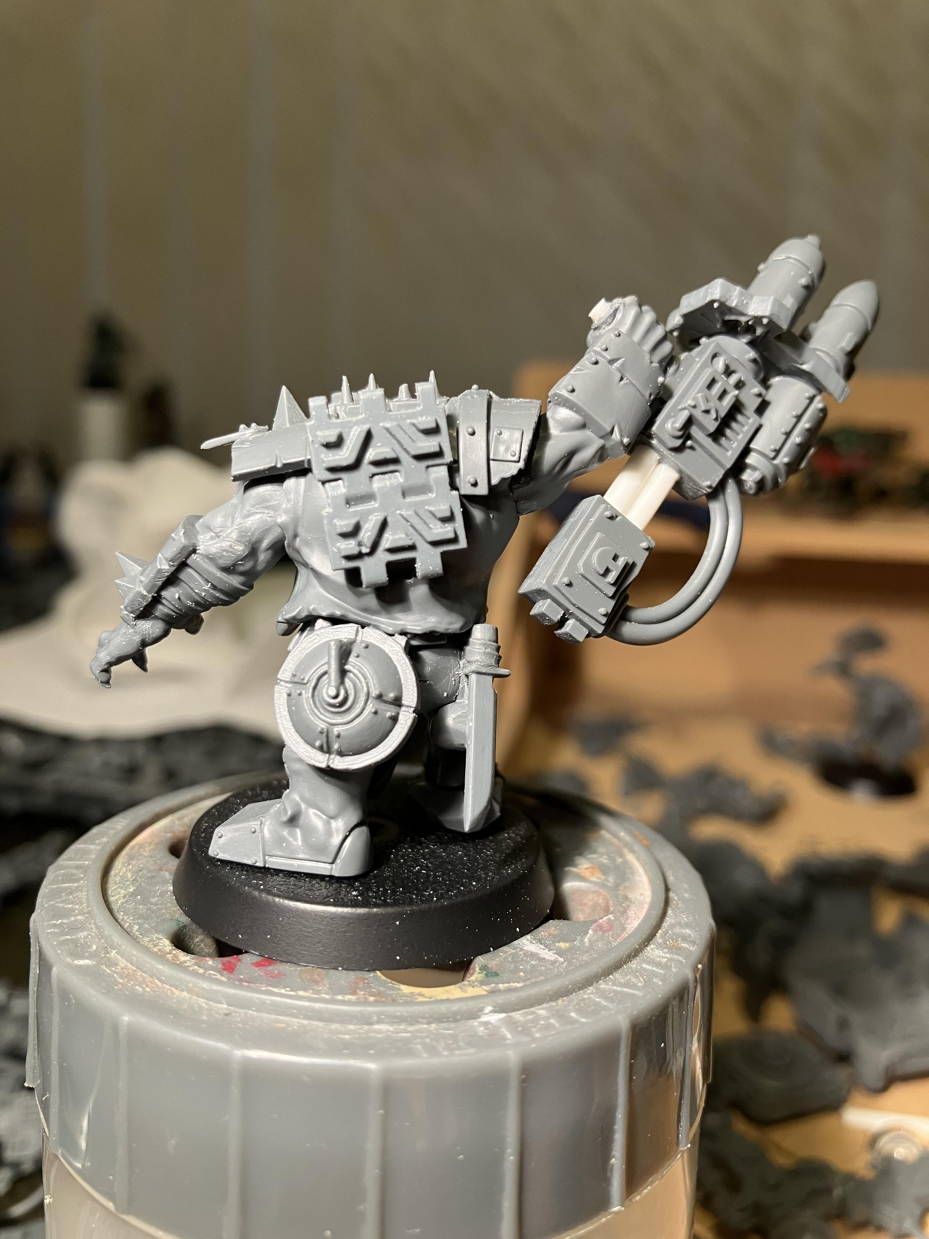 Nob, Orks, Tankbustas, Warhammer 40,000, Work In Progress