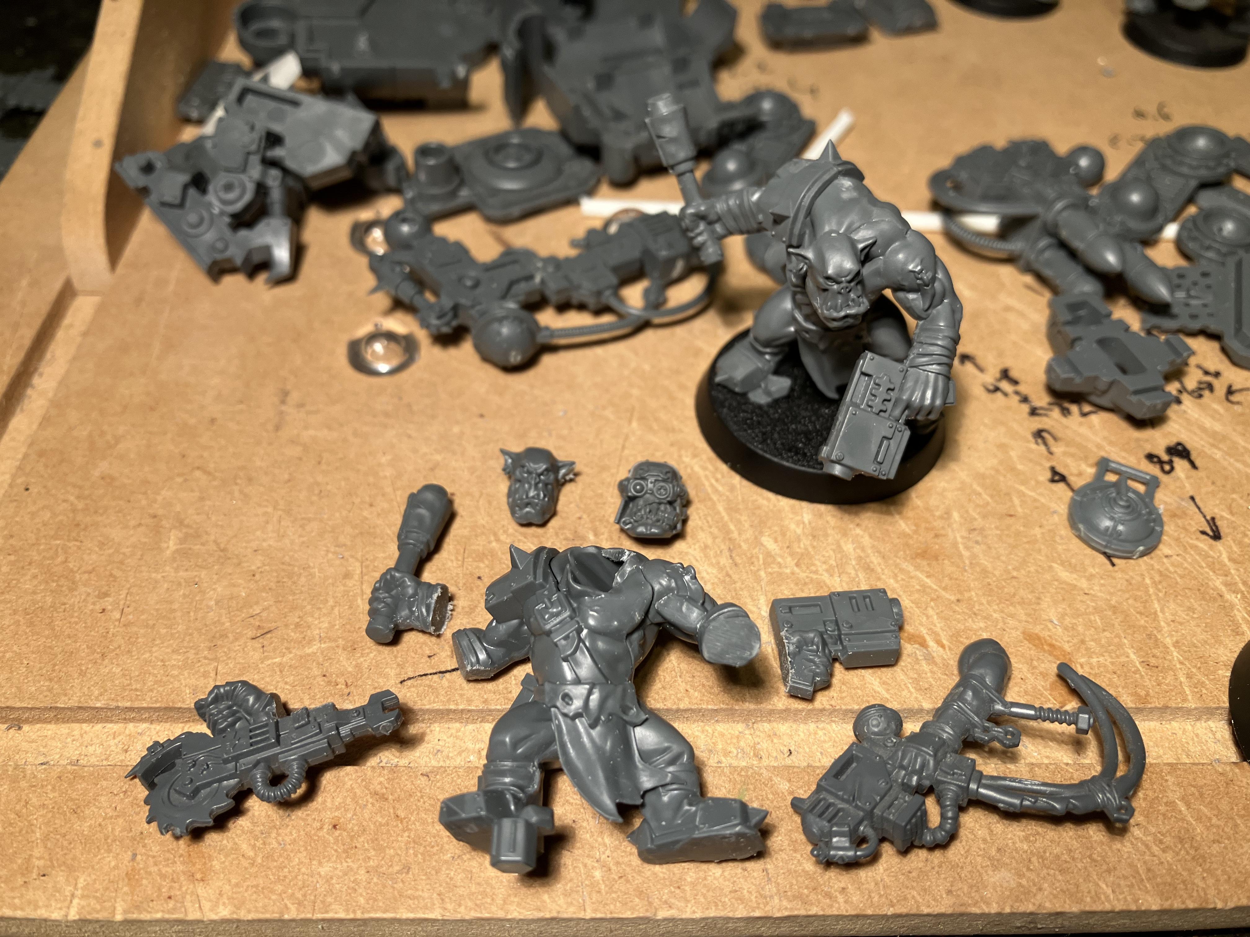 Mekboy, Orks, Warhammer 40,000, Work In Progress