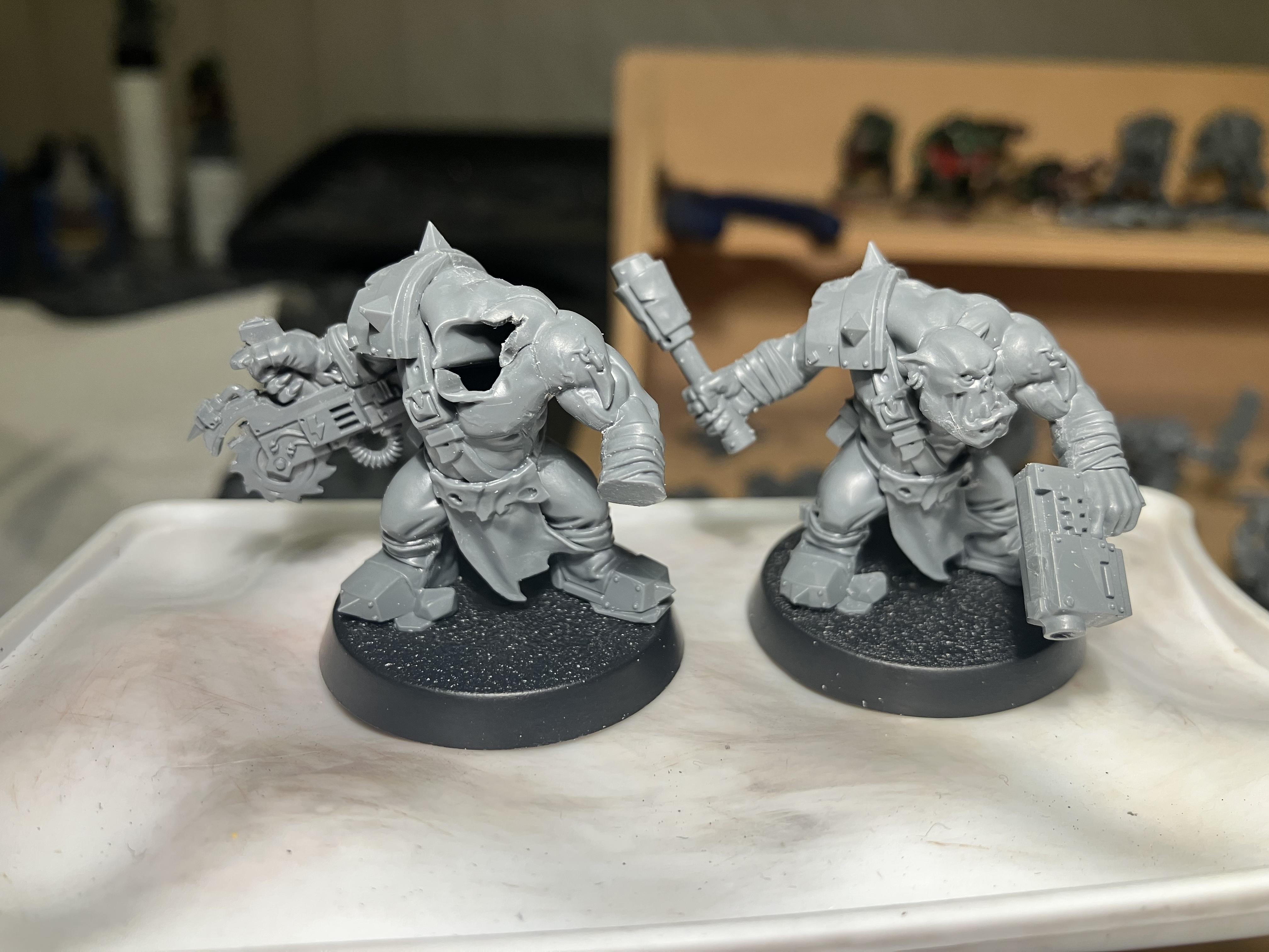 Mekboy, Orks, Warhammer 40,000, Work In Progress