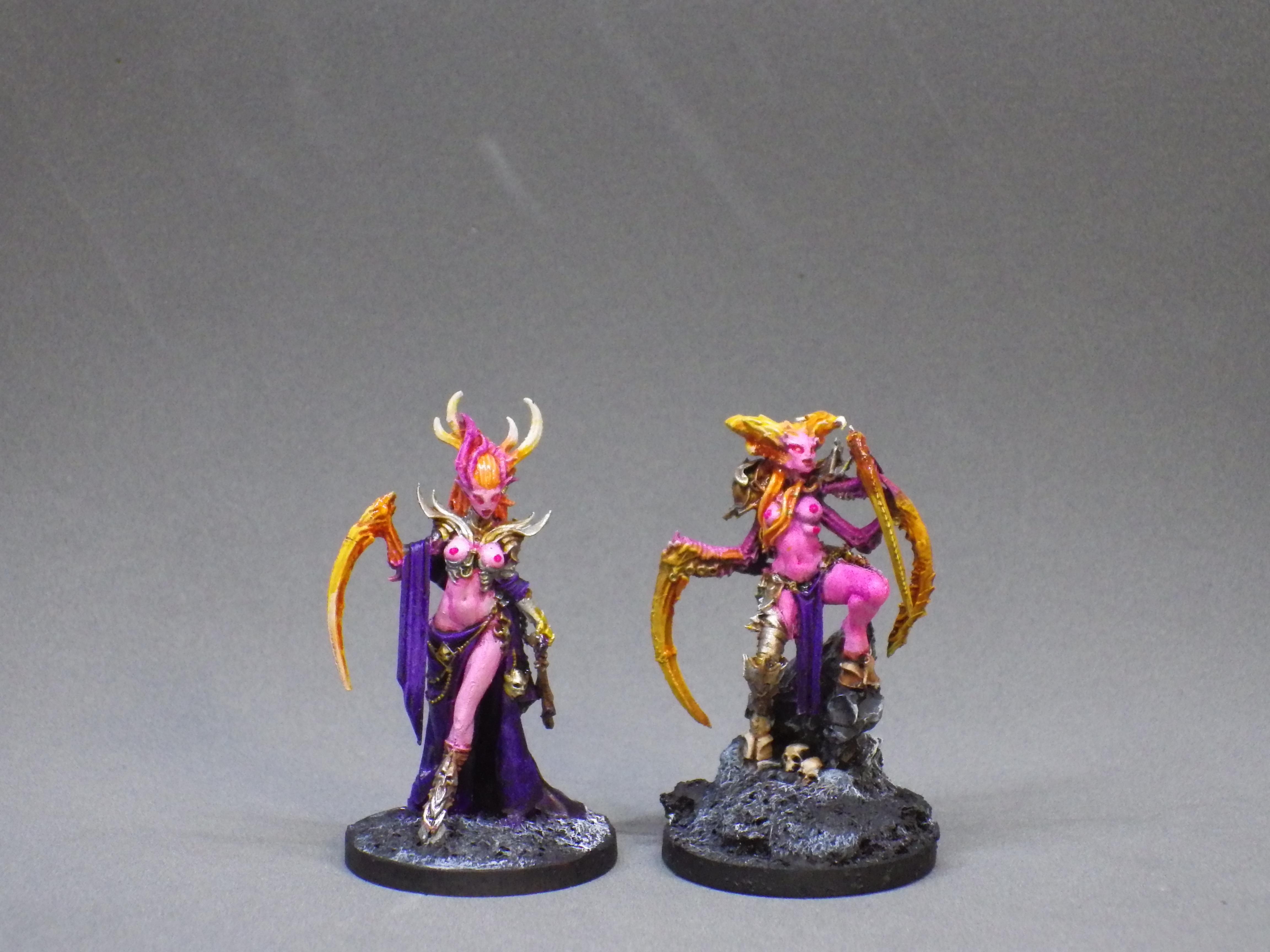 Chaos, Daemonettes, Daemons, Herald, Slaanesh