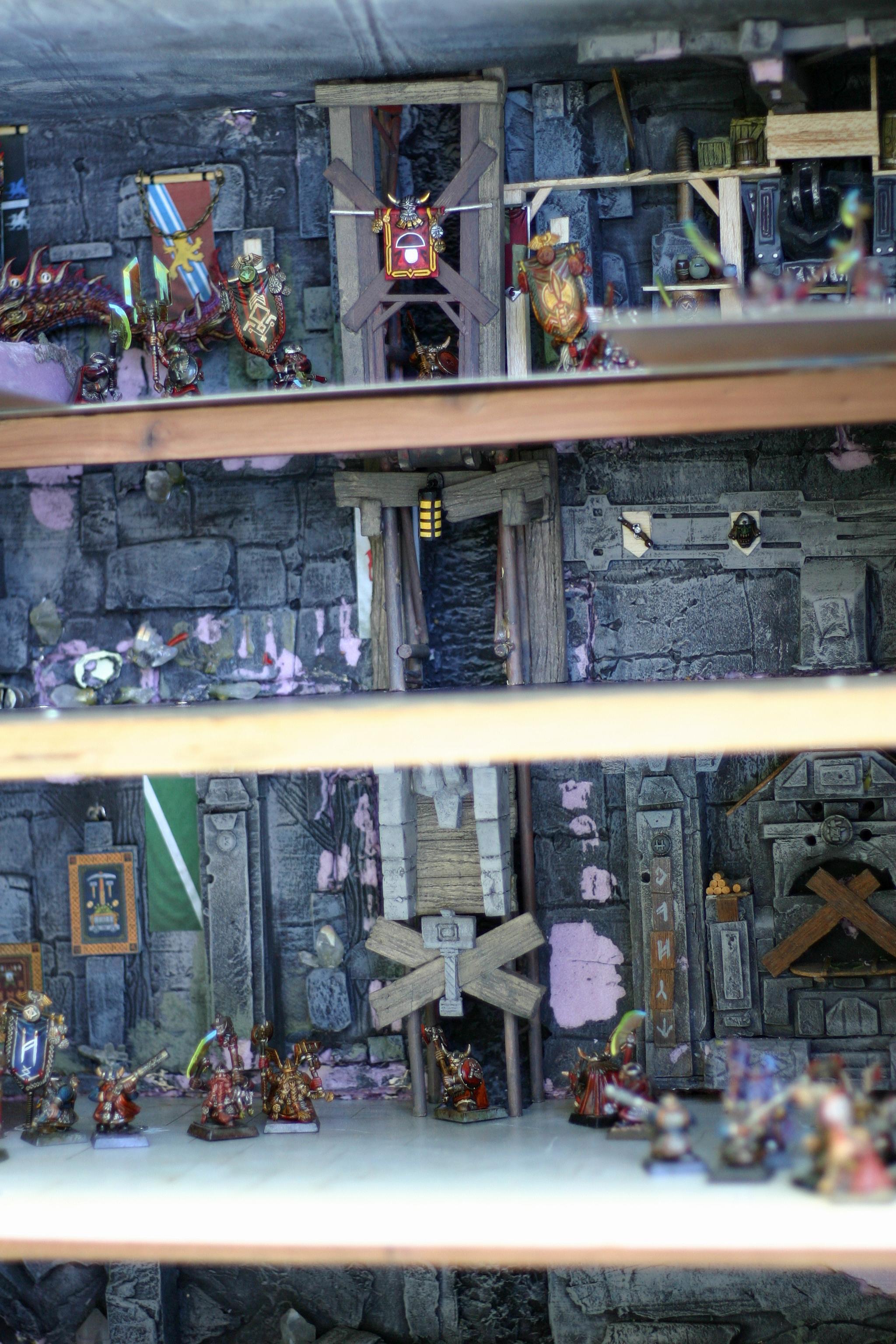 Castle, Diorama, Dwarves, Fort, Karak Garaz-ngol, Keep, Loer, Terrain, Underground
