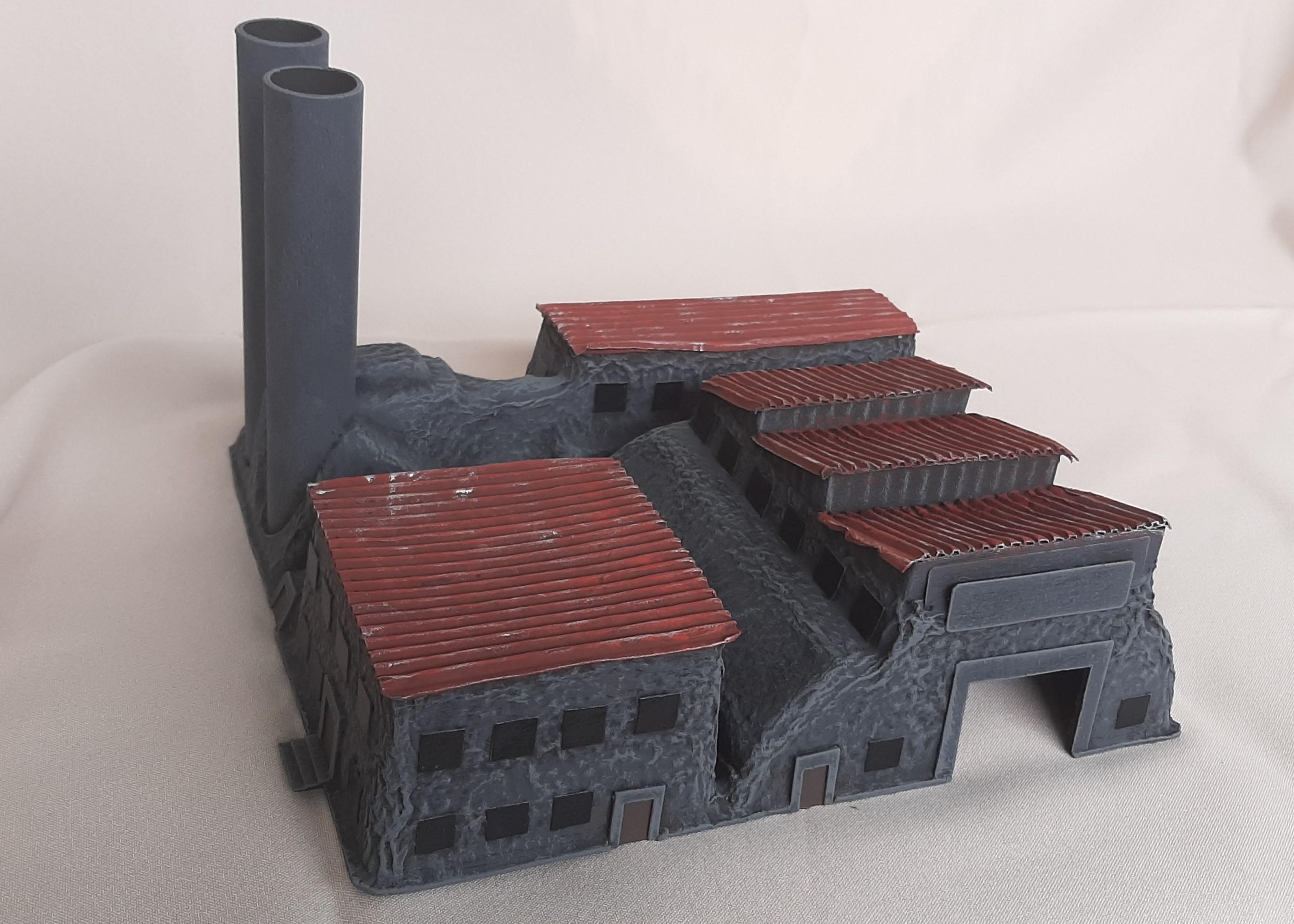 10mm, 12mm, 15mm, Blitz, Buildings, Cardboard, Chimney, Complex, Custom, Factory, Gear, Heavy, Landscape, Material, Mech, Mecha, N-scale, Packaging, Scratch, Tabletop, Terrain, Wargame