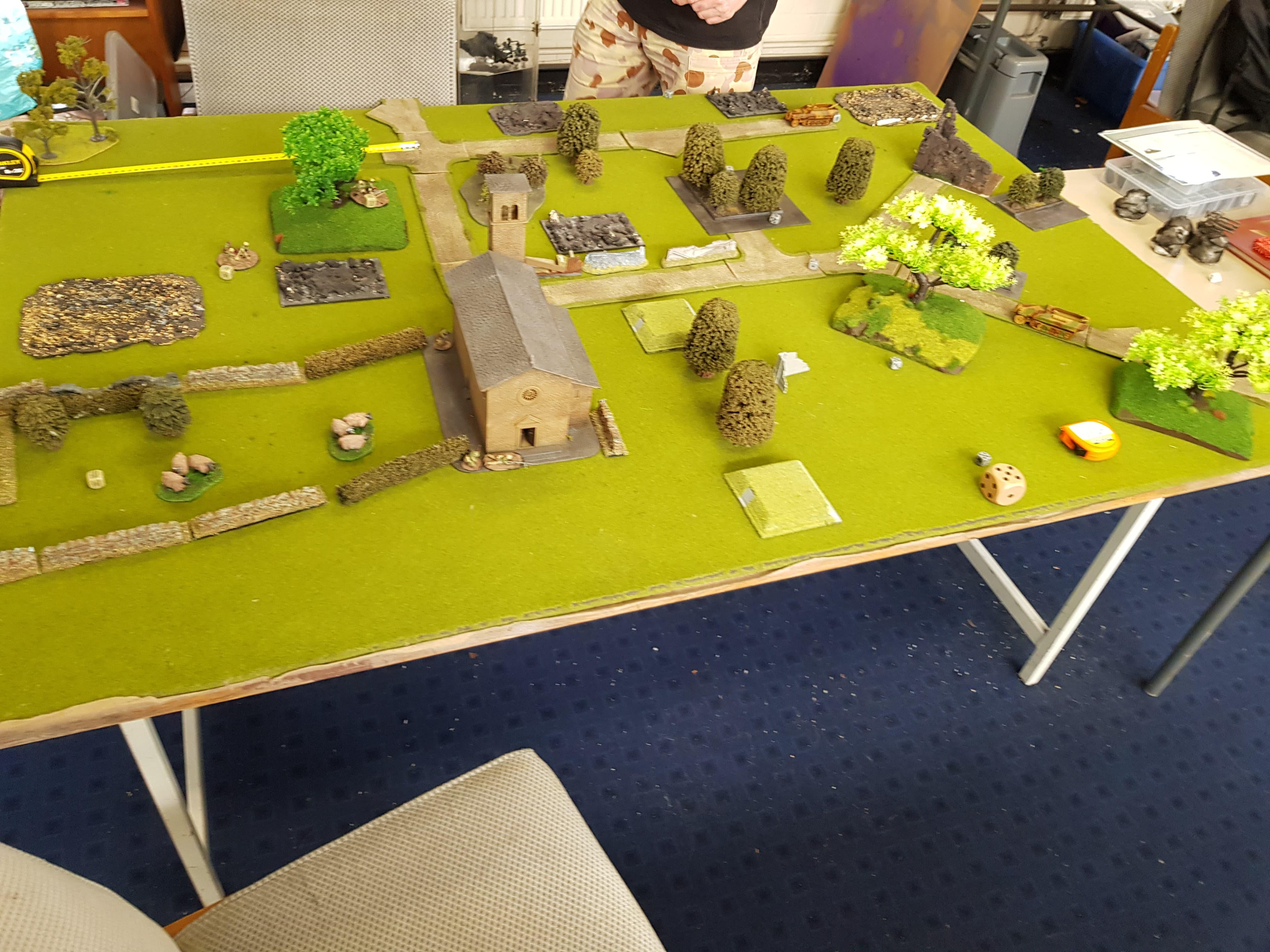 the battlefield