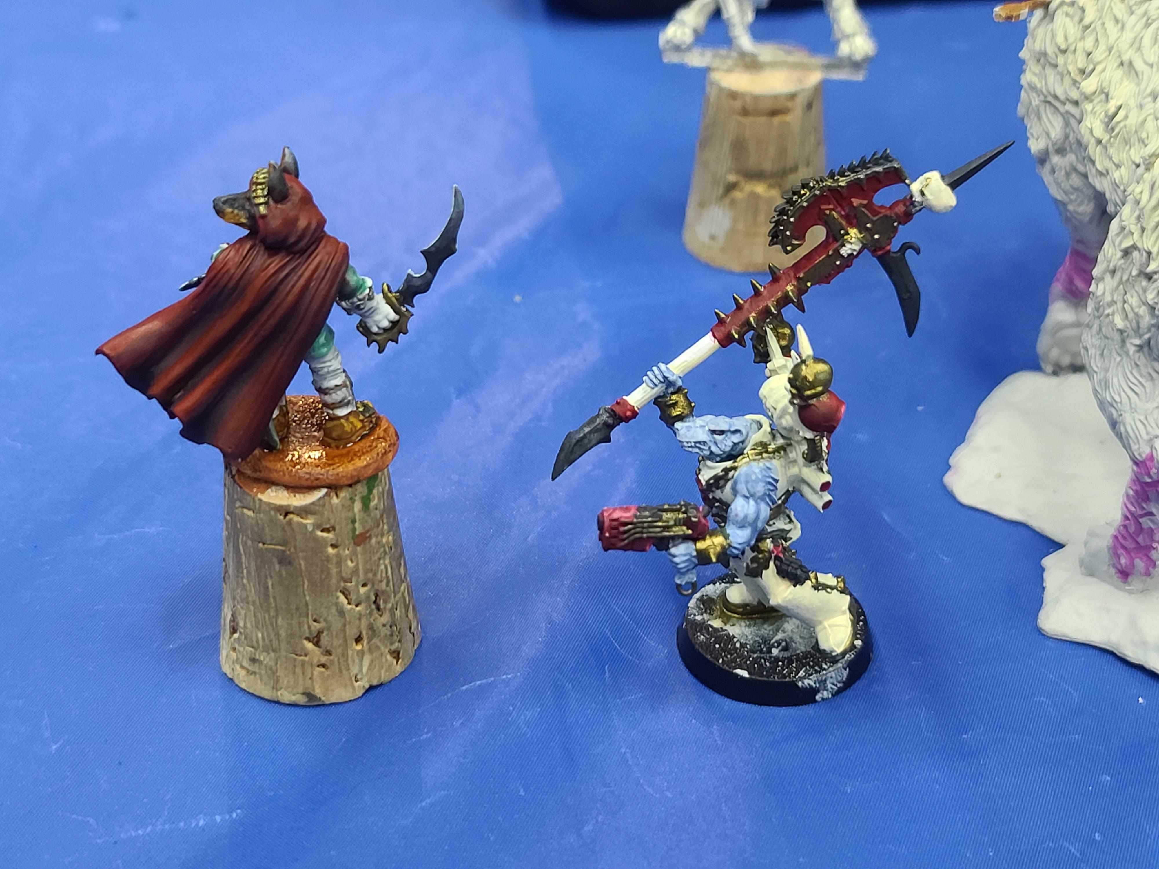 Chaos Space Marines, Dark Sword Miniatures, Doberman, Dungeons And Dragons, Games Workshop, Kharn, Rat