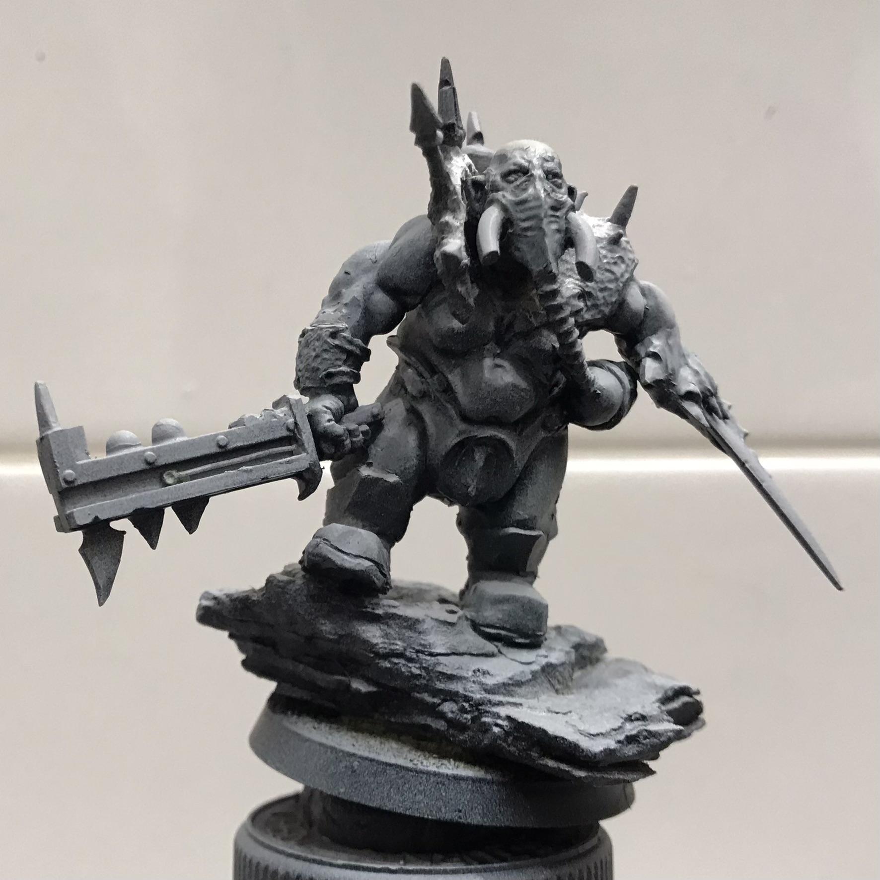 Conversion, Cultist, Greenstuff, Kill Team 2021, Milliput, Ogres, Traitor Ogryn