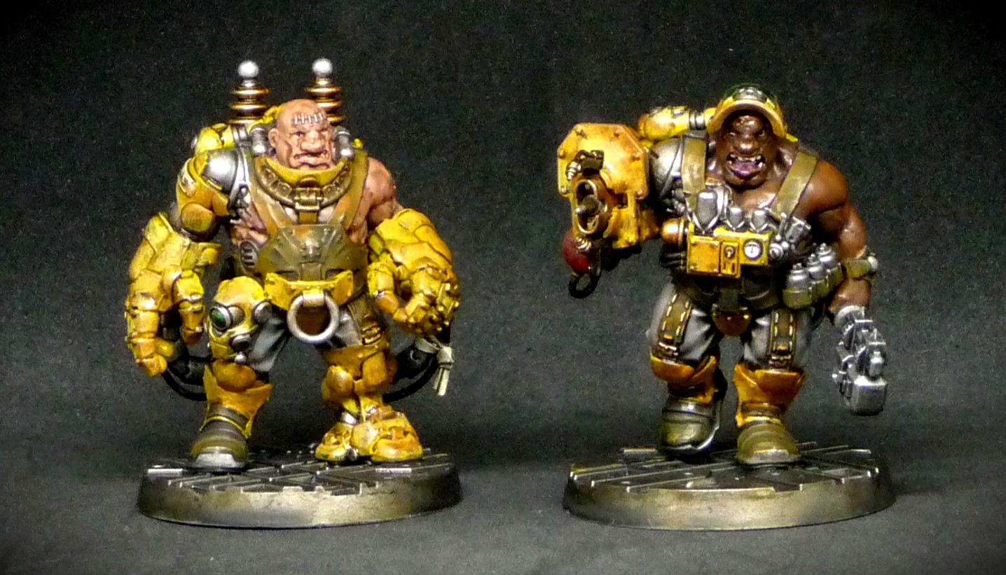 Necromunda, Ogryns, Servitors
