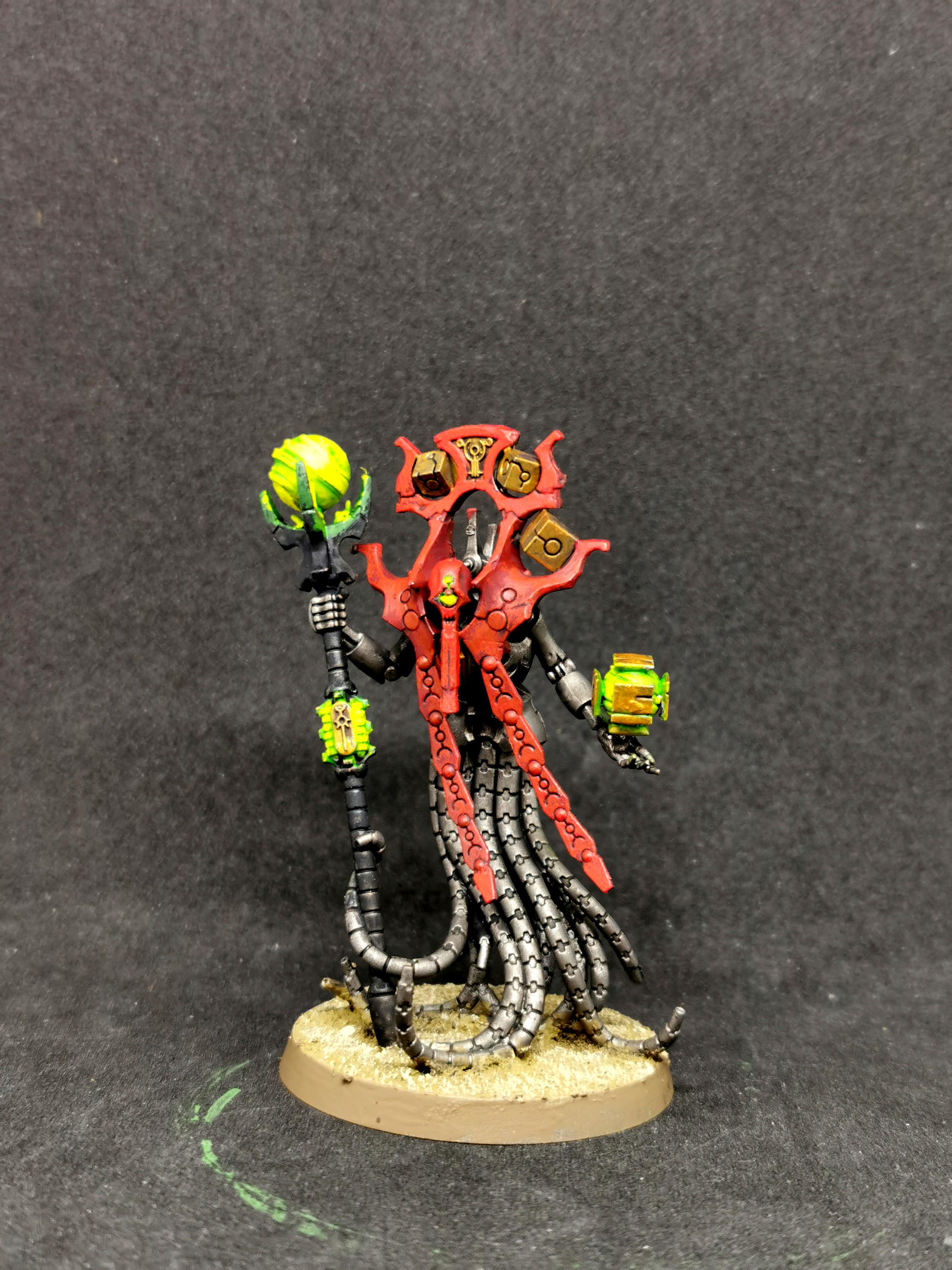 Necron Chronomancer cryptek