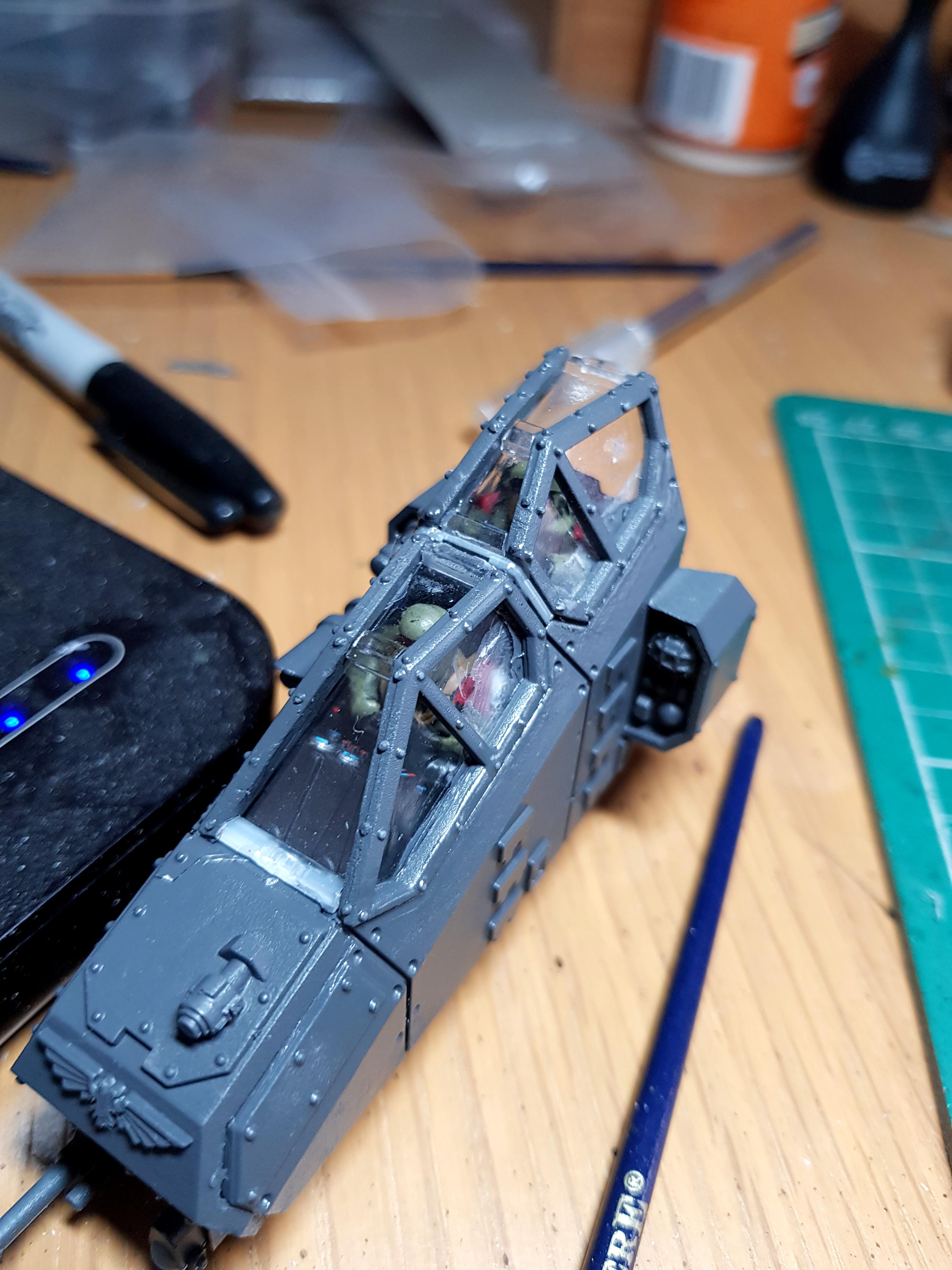 Valkyrie  cockpit finished
