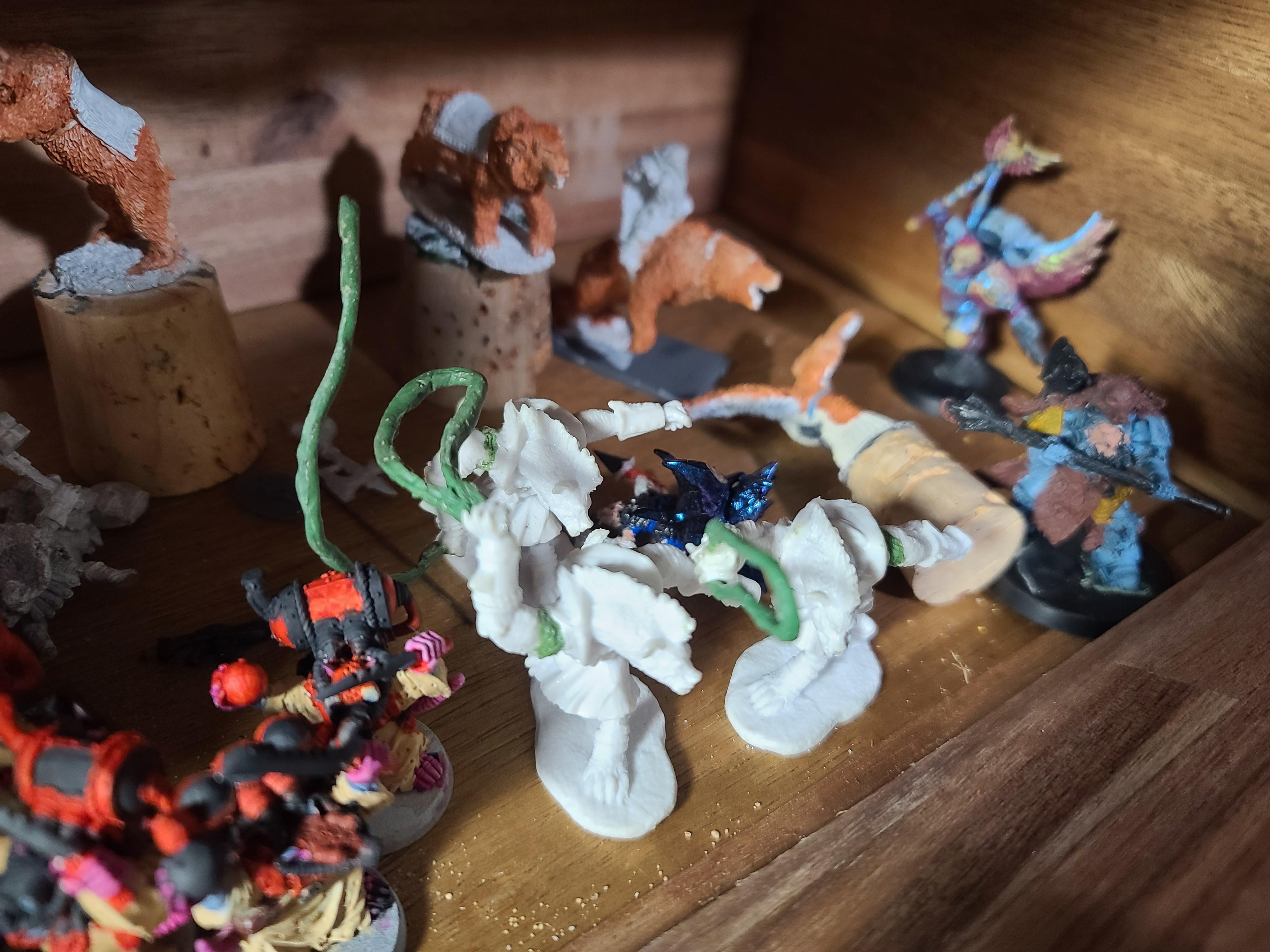 Bones, Conversion, Gnolls, Reaper Miniatures, Slings