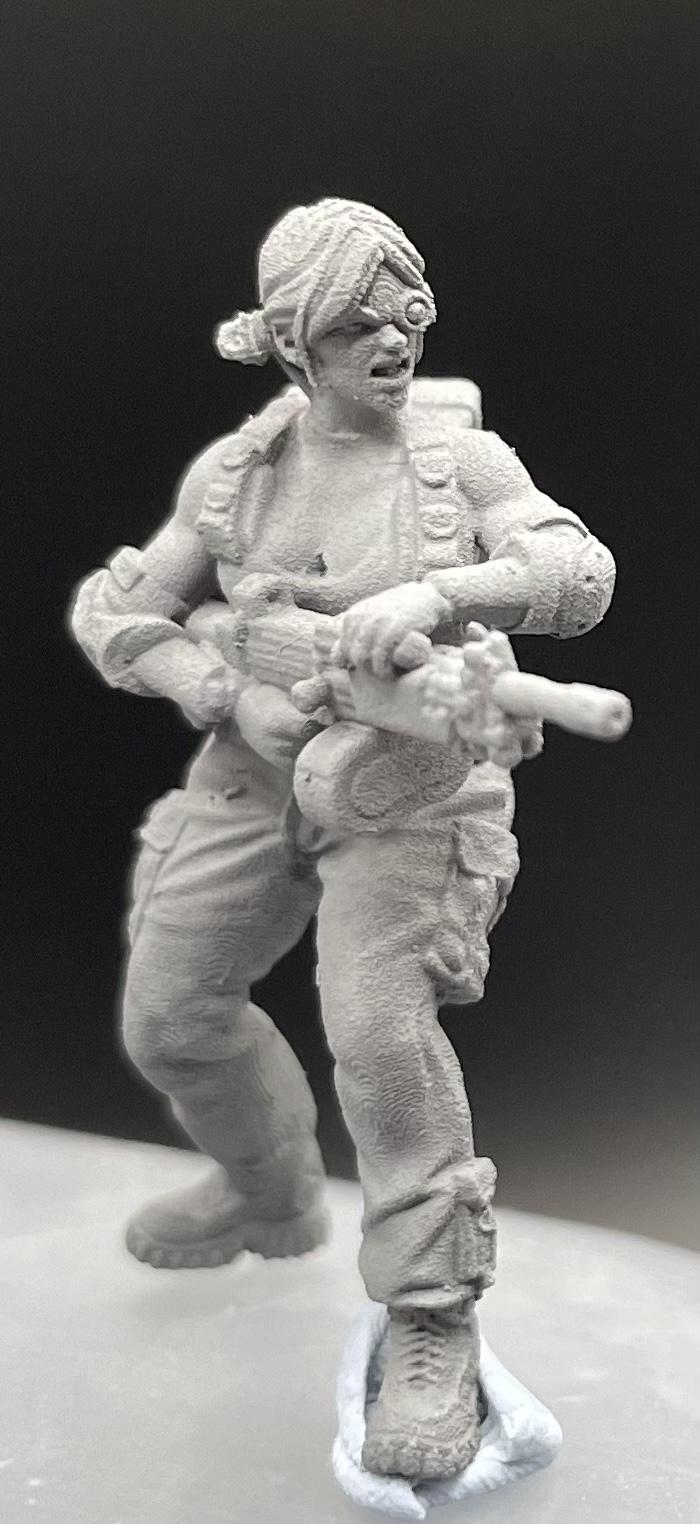 3d Print, Albino Crow, Print Minis, Stargrave