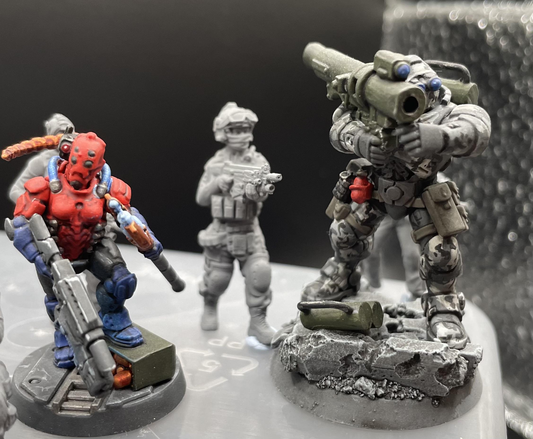 3d Print, Albino Crow, Print Minis, Stargrave