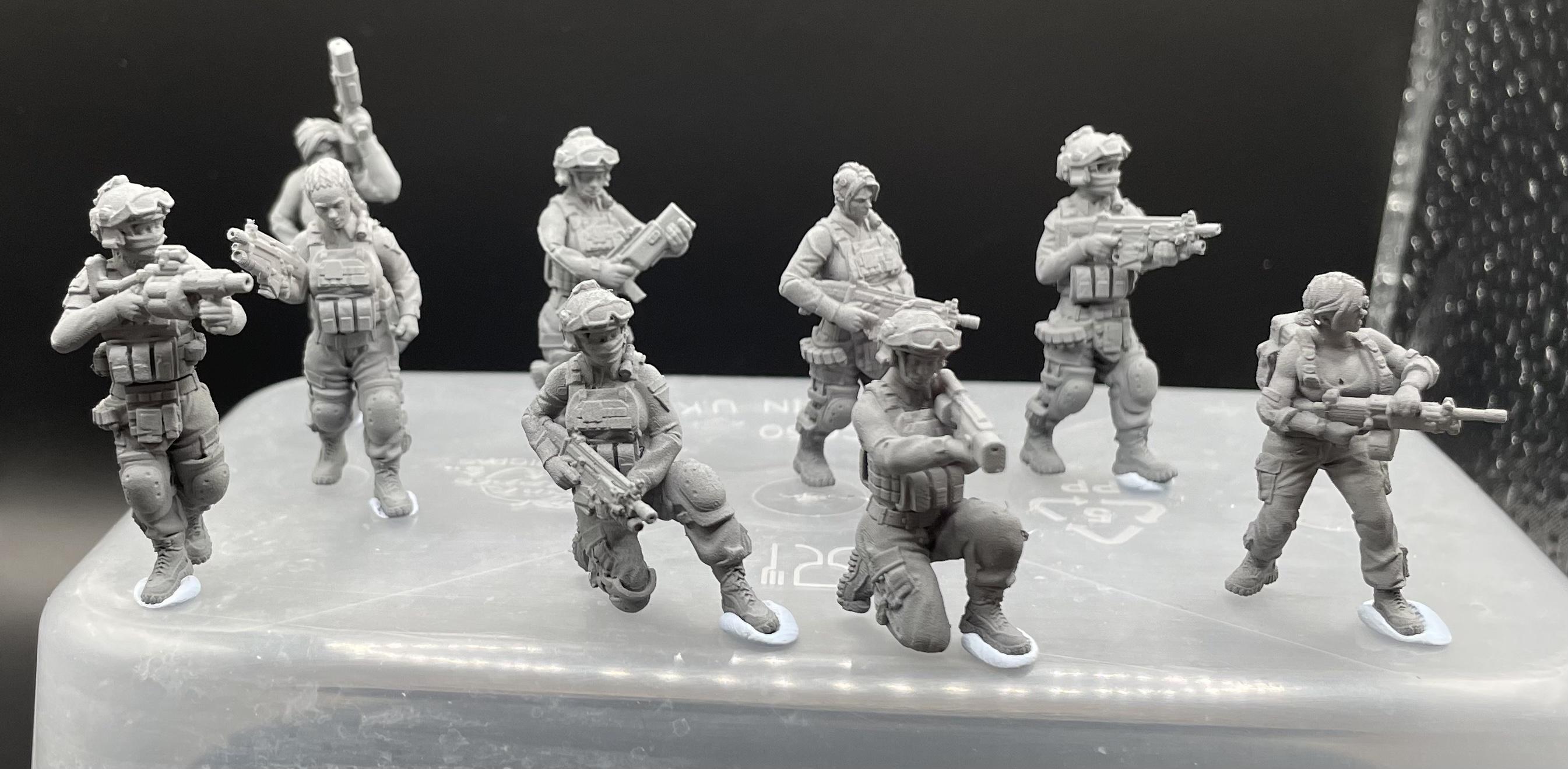 3d Print, Albino Crow, Print Minis, Stargrave