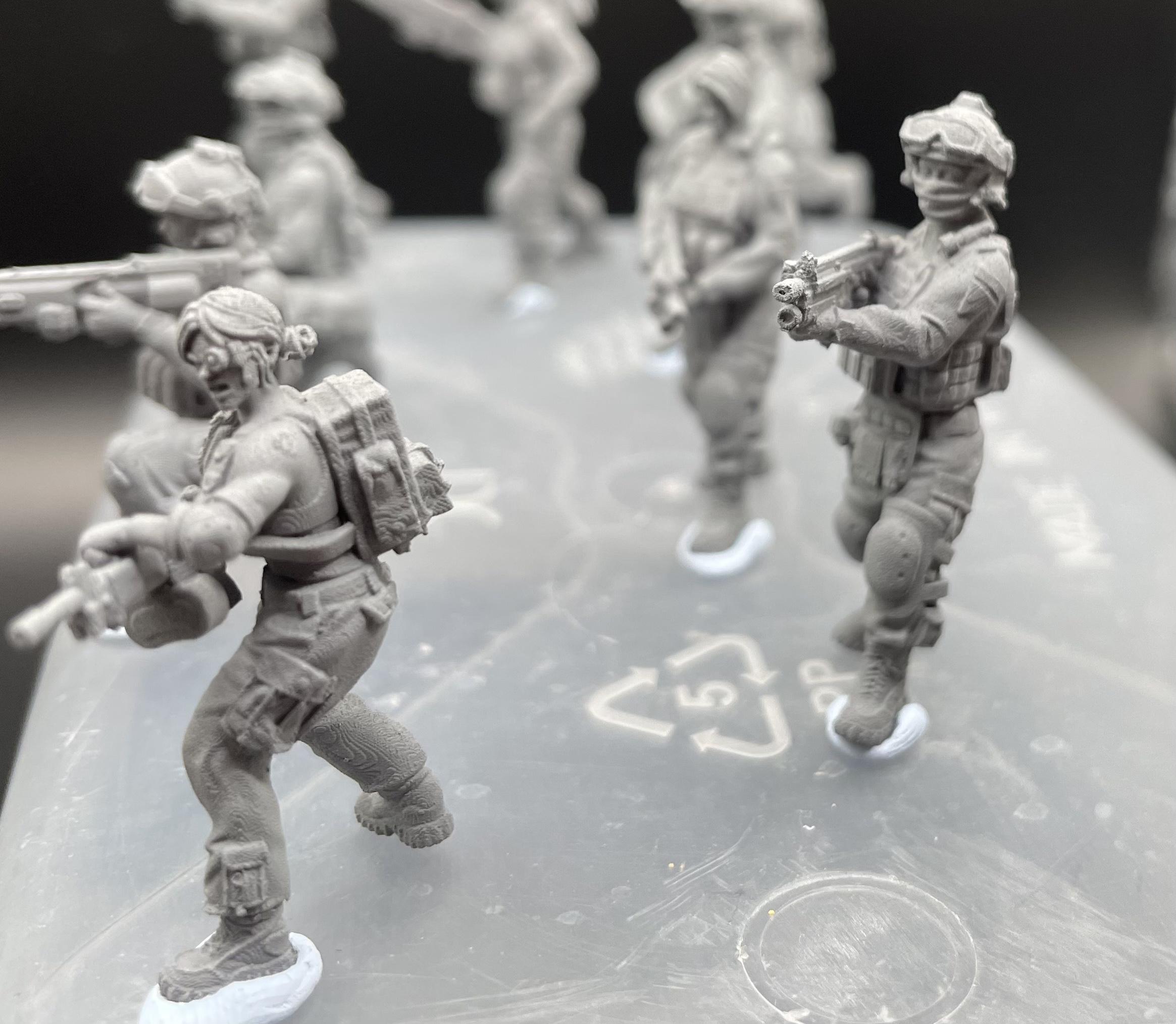 3d Print, Albino Crow, Print Minis, Stargrave