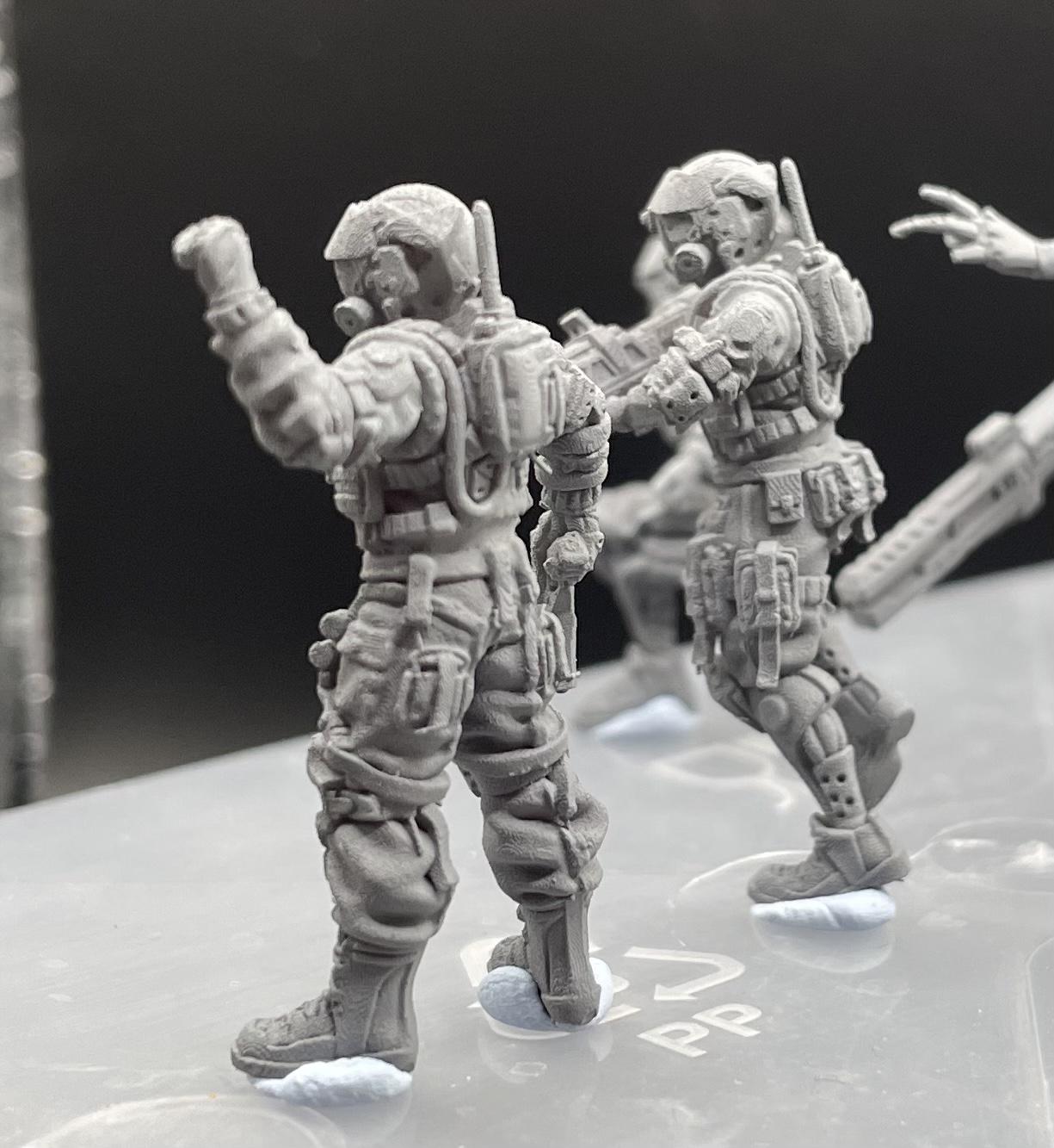 3d Print, Albino Crow, Print Minis, Stargrave