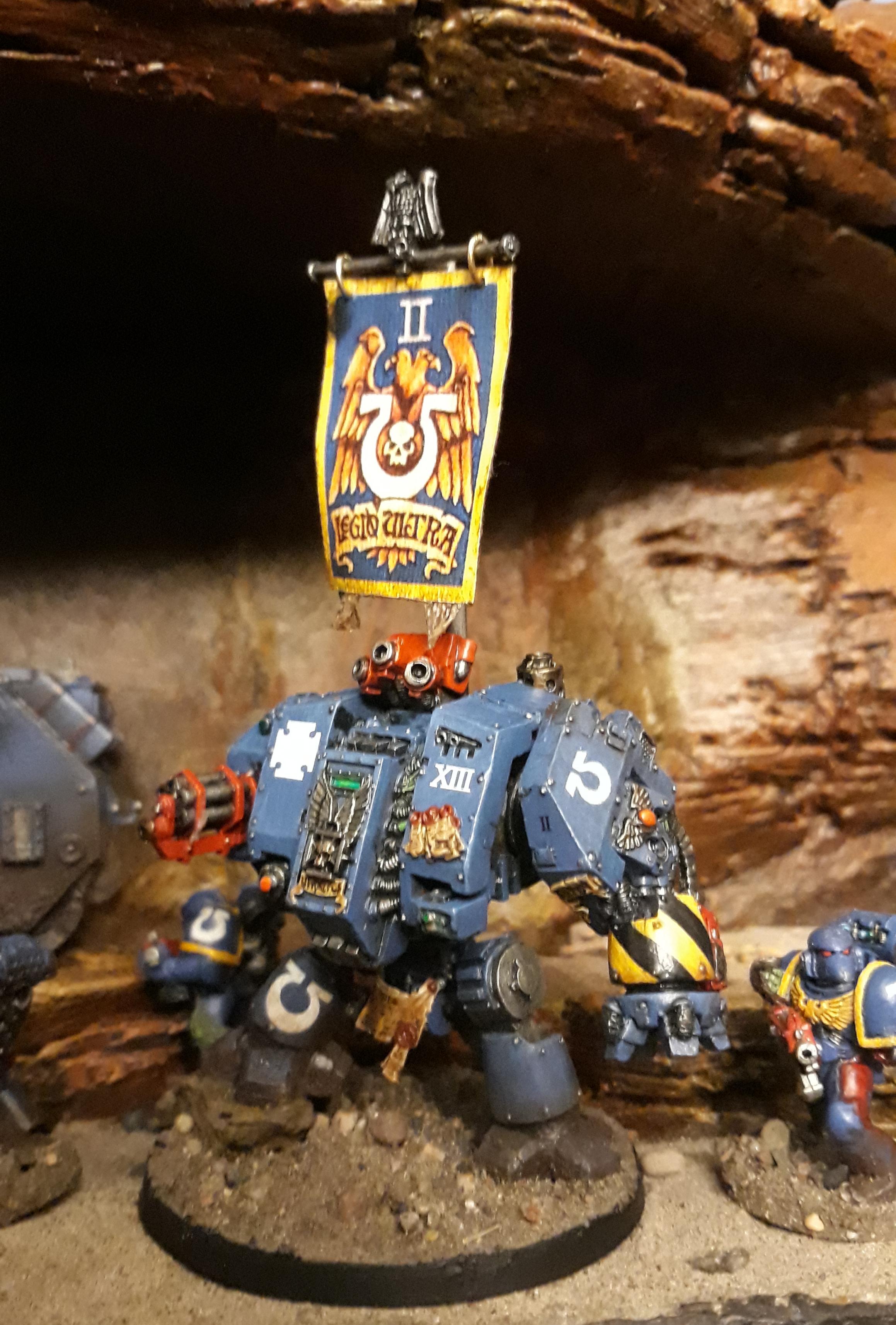 Here's the finished banner in the display