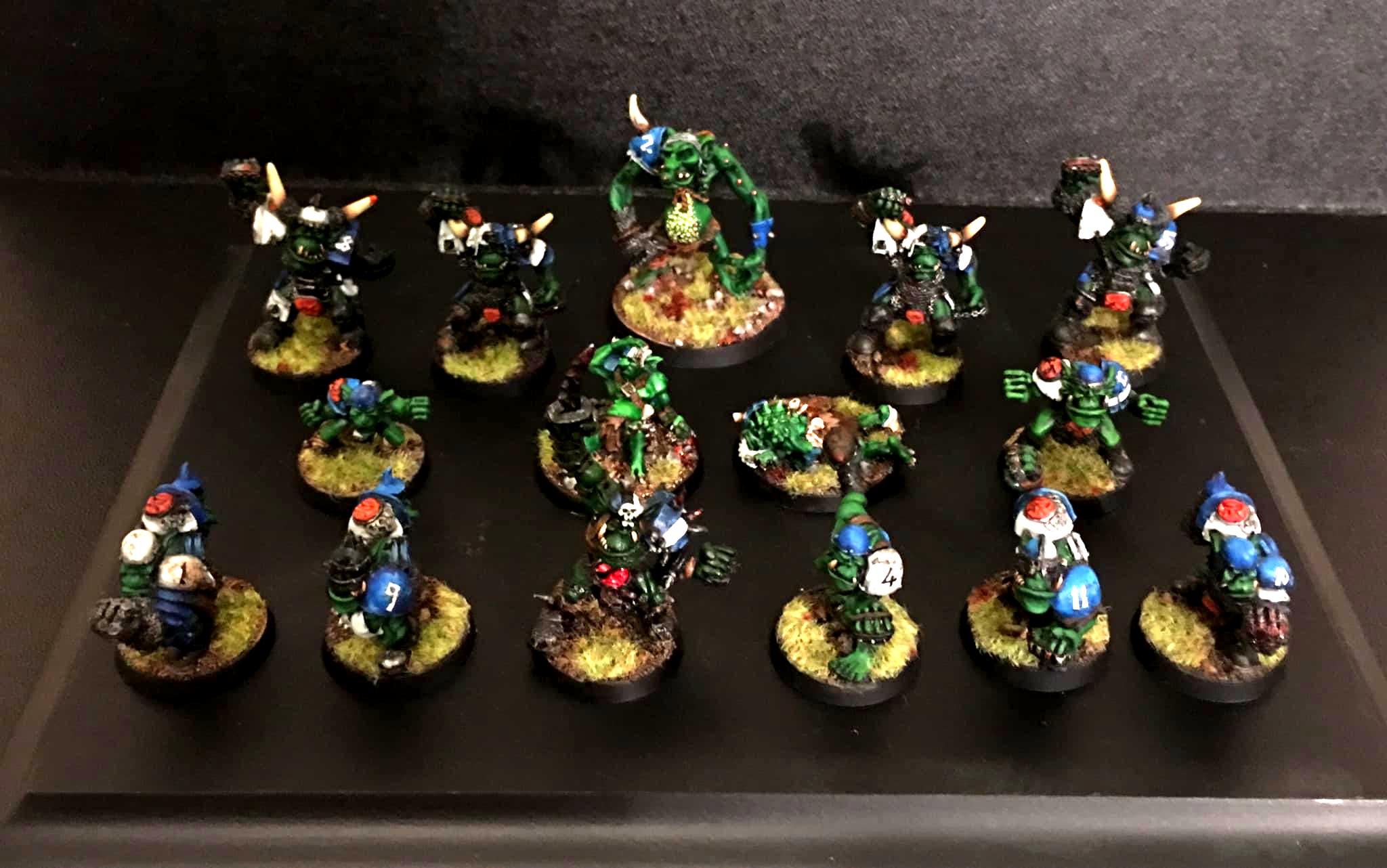 Blood Bowl, Blood Bowl Team, Games Workshop., Orcs
