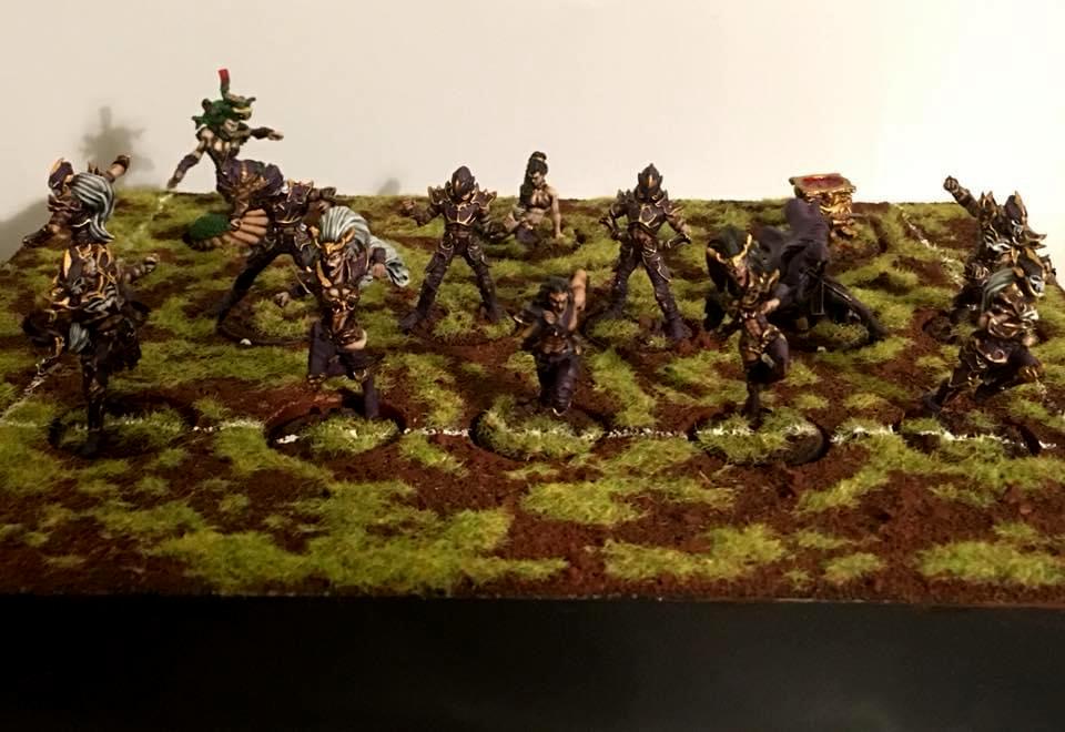 Blood Bowl, Dark Elves, Greebo, Team