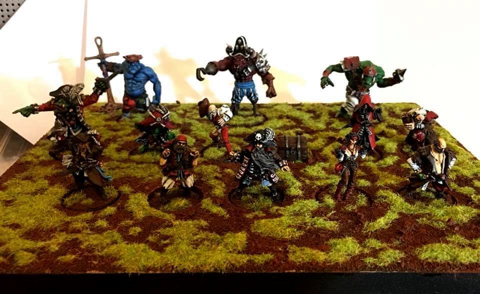 Black Scorpion, Blood Bowl, Chaos Pact, Display, Pirates