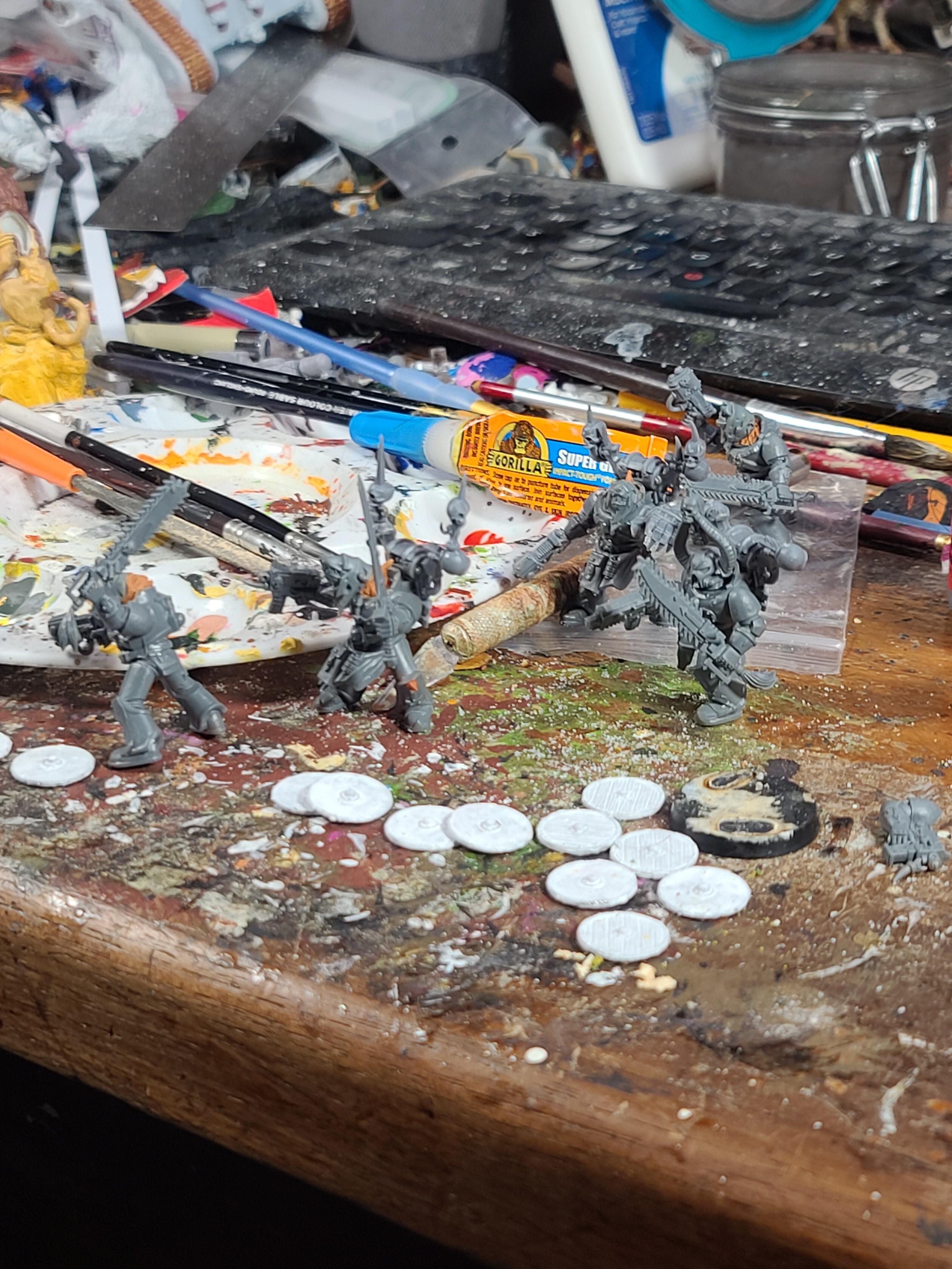 Chaos Space Marines, Games Workshop, Kitbash, Rats