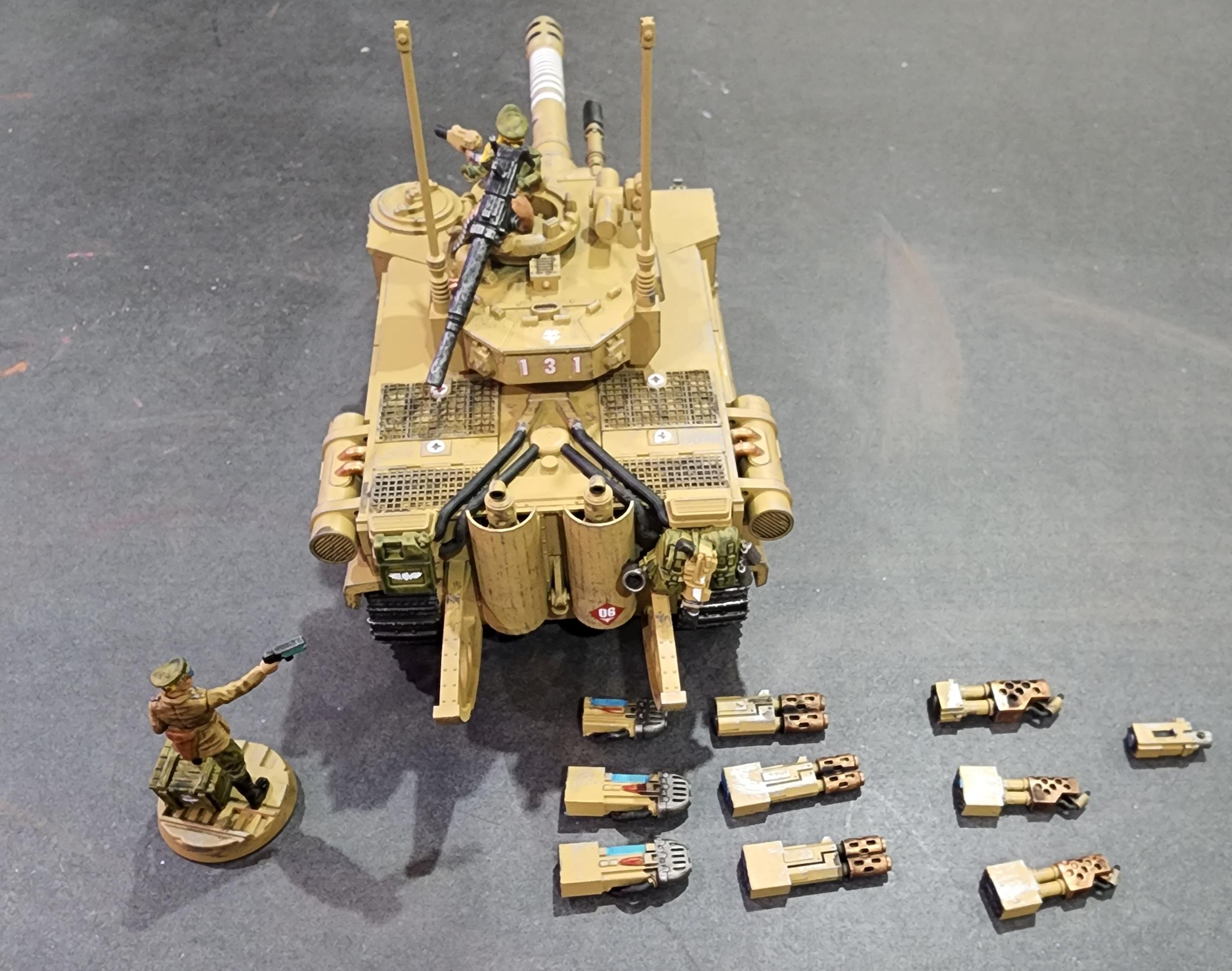 Afrika Korps, Dak, Imperial Guard, Leman Russ, Proxy, Warhammer 40,000