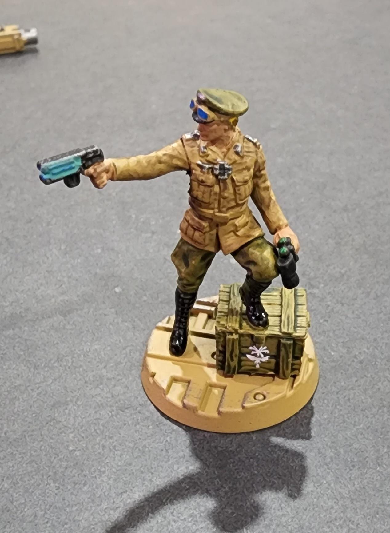 Afrika Korps, Dak, Imperial Guard, Officer, Tank Ace