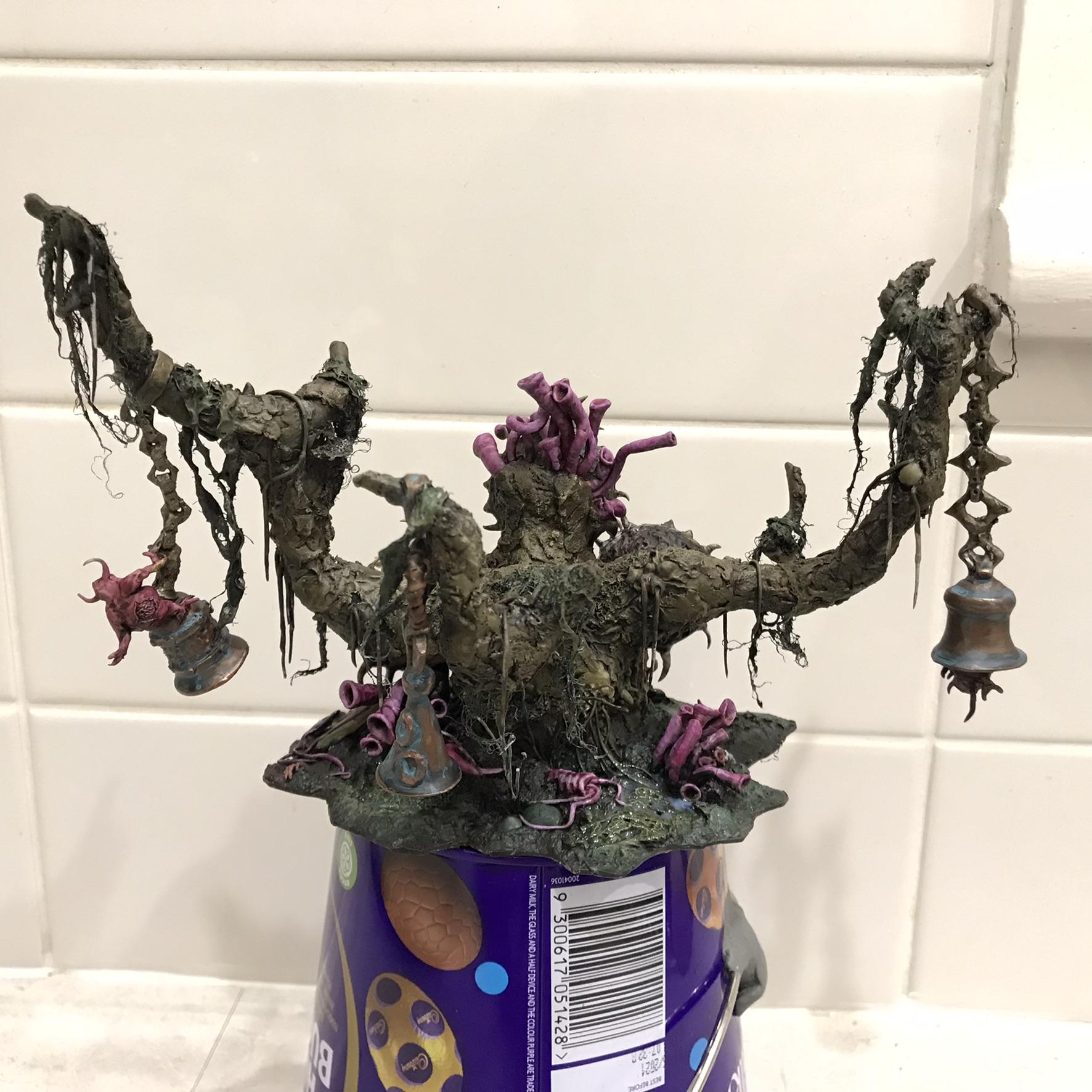 Feculent Gnarlmaw, Greenstuff, Milliput, Scratch Build, Work In Progress