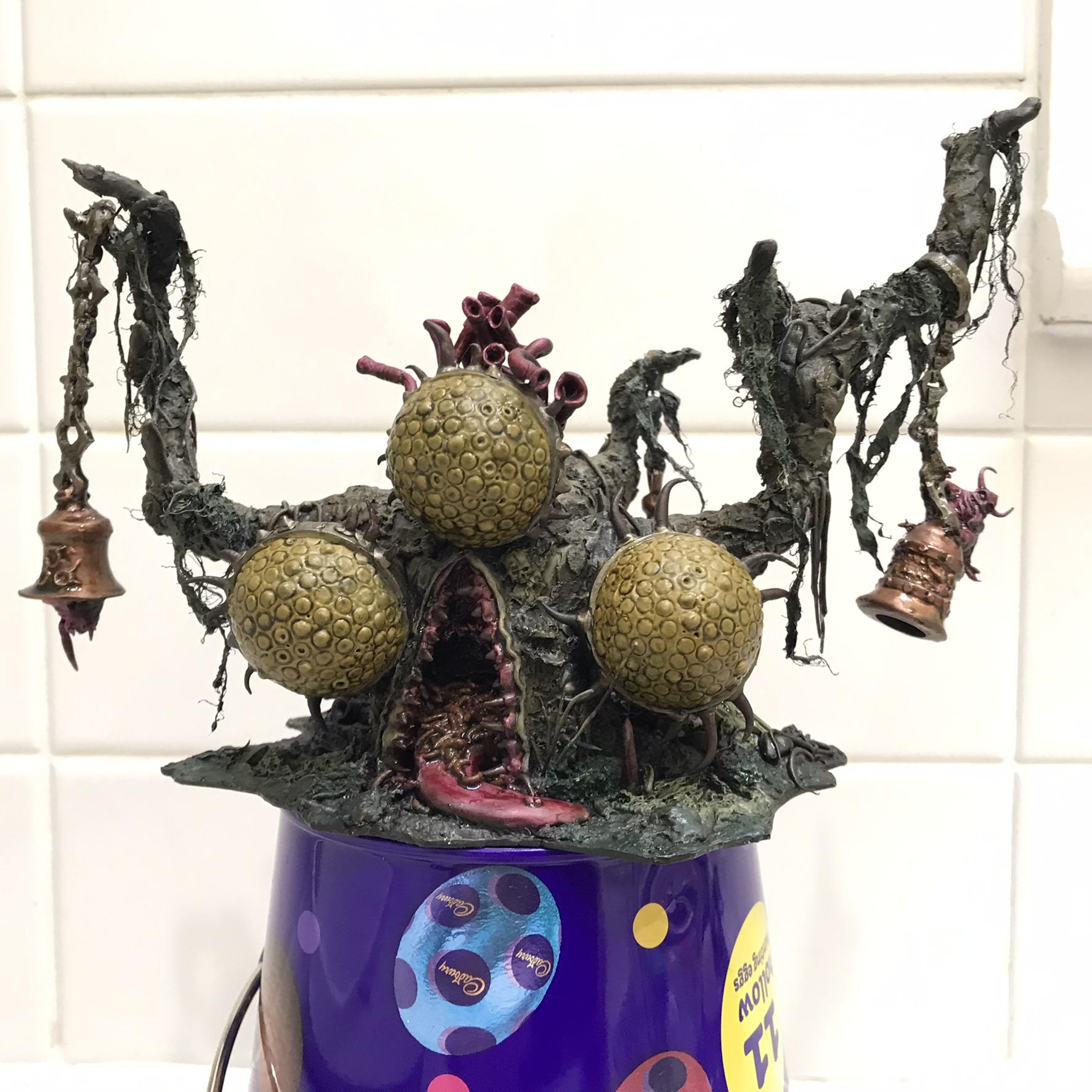 Feculent Gnarlmaw, Greenstuff, Milliput, Scratch Build, Sculpting, Work In Progress