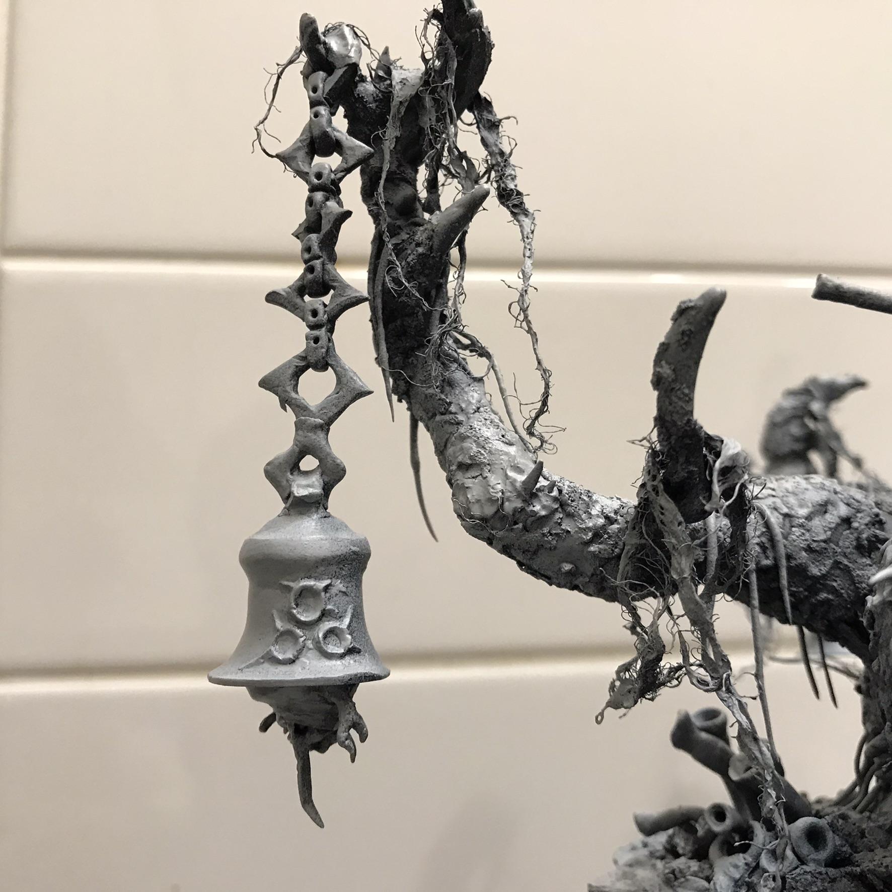 Feculent Gnarlmaw, Greenstuff, Milliput, Scratch Build, Work In Progress
