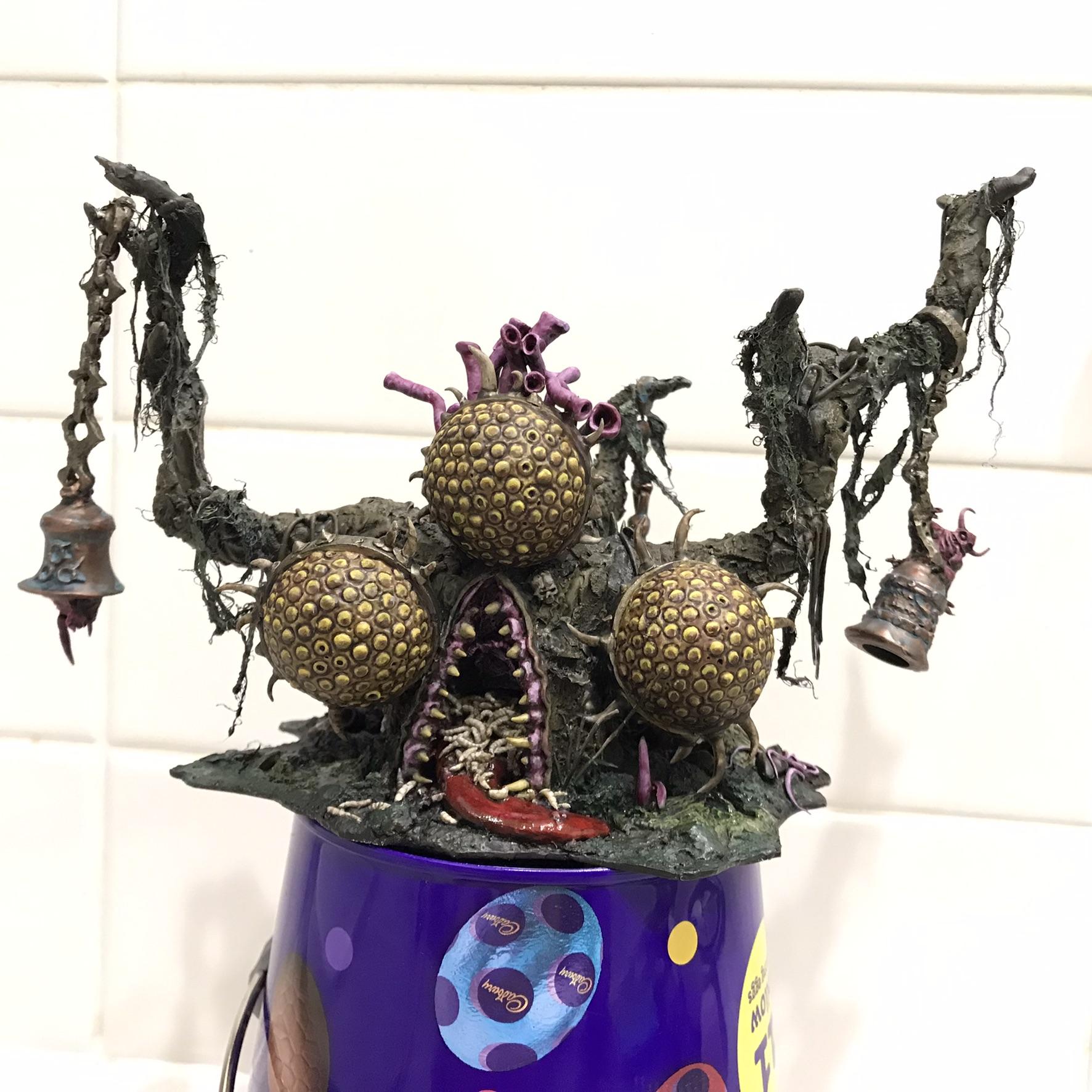 Feculent Gnarlmaw, Greenstuff, Milliput, Scratch Build, Work In Progress