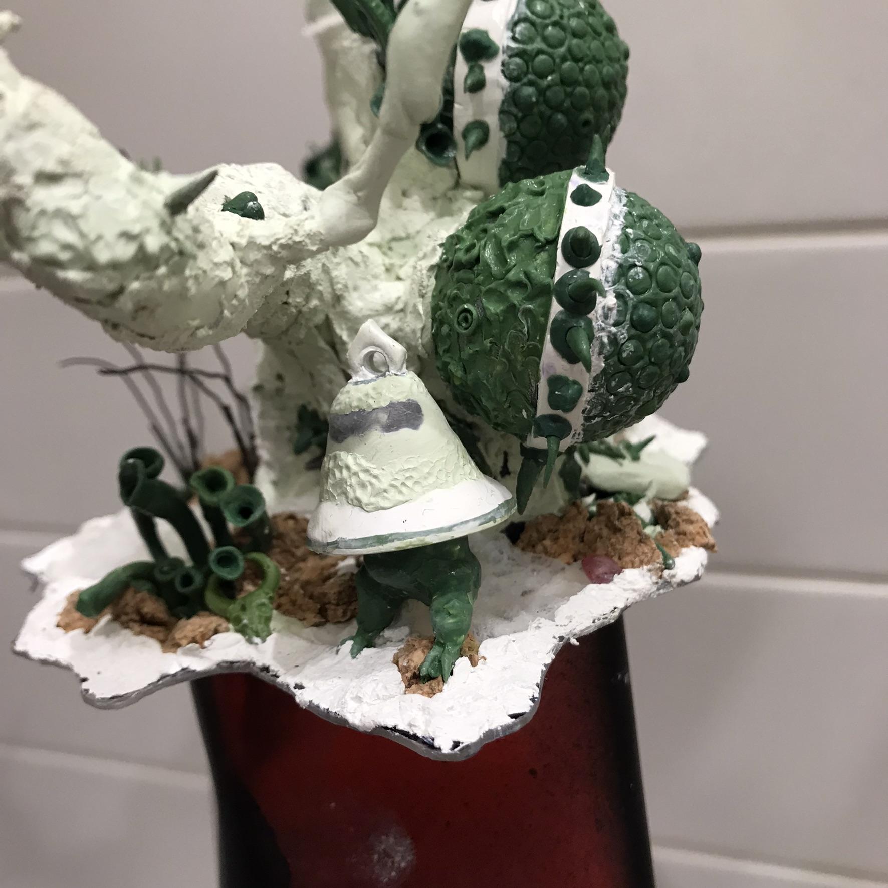 Feculent Gnarlmaw, Greenstuff, Milliput, Scratch Build, Work In Progress