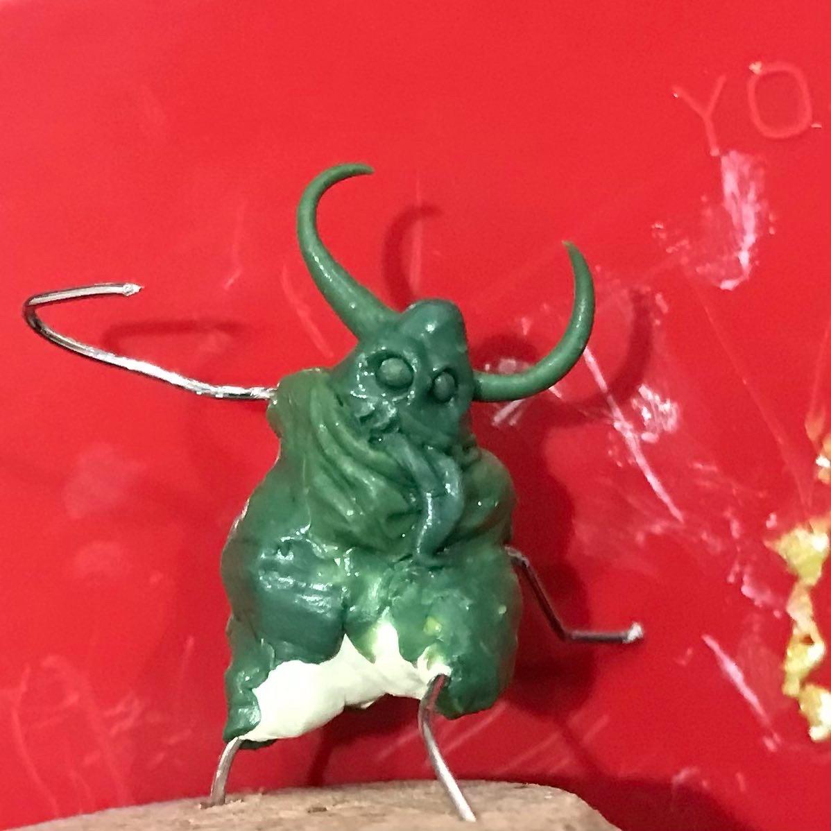 Feculent Gnarlmaw, Greenstuff, Milliput, Scratch Build, Work In Progress