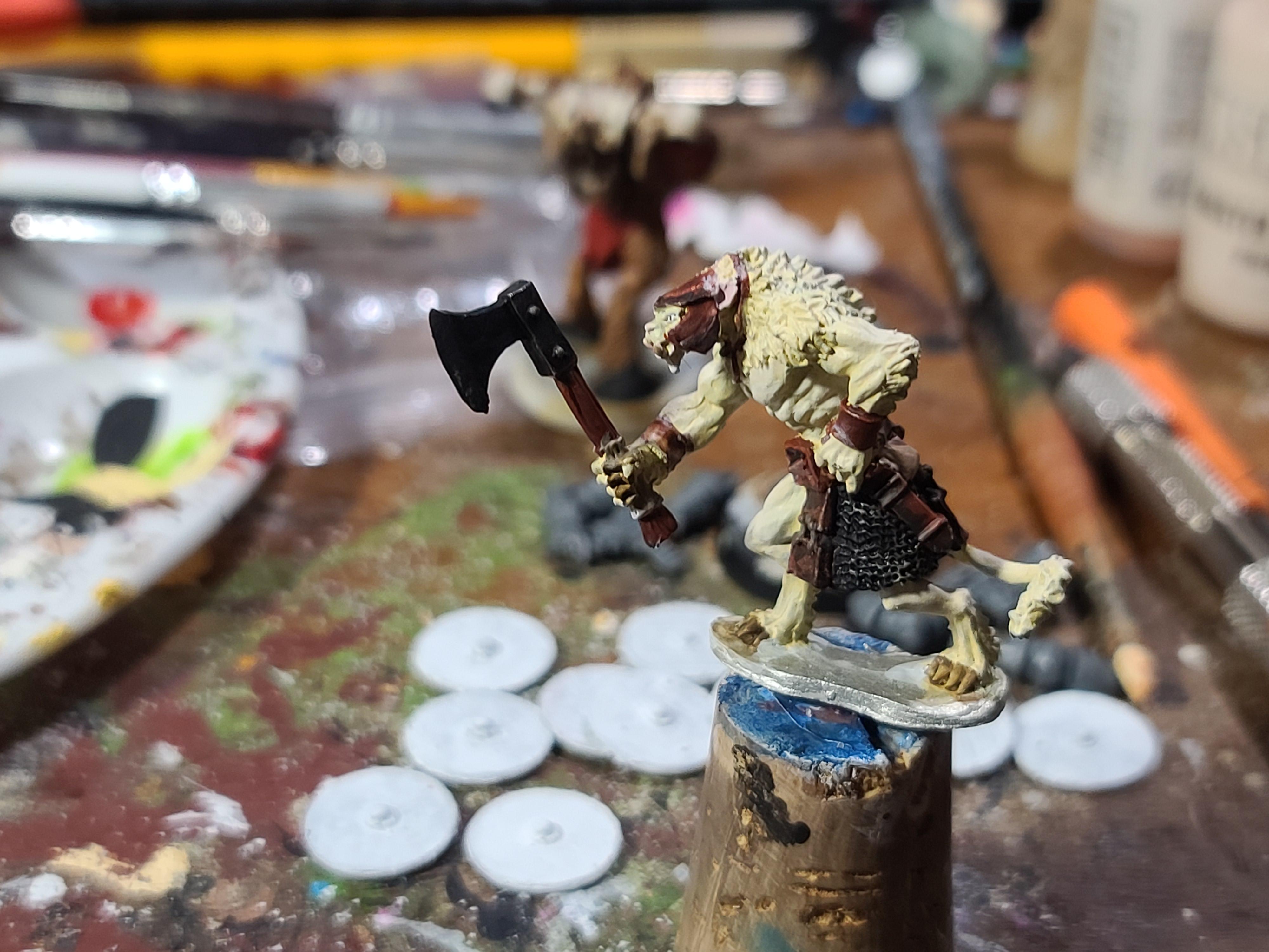 Animal Adventurers, Barbarian, Catfolk, Dungeons And Dragons, Metal, Reaper Miniatures, Tabaxi