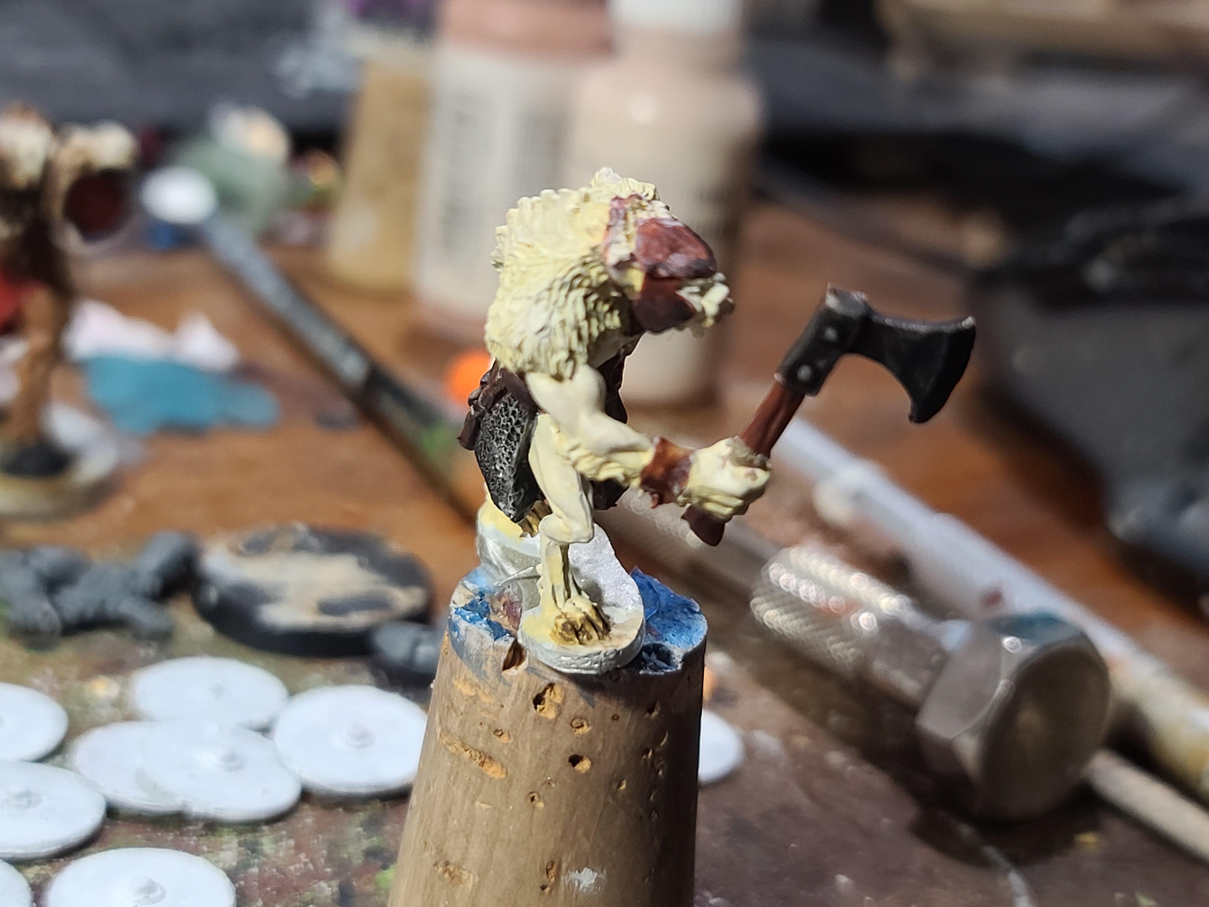 Animal Adventurers, Barbarian, Catfolk, Dungeons And Dragons, Metal, Reaper Miniatures, Tabaxi