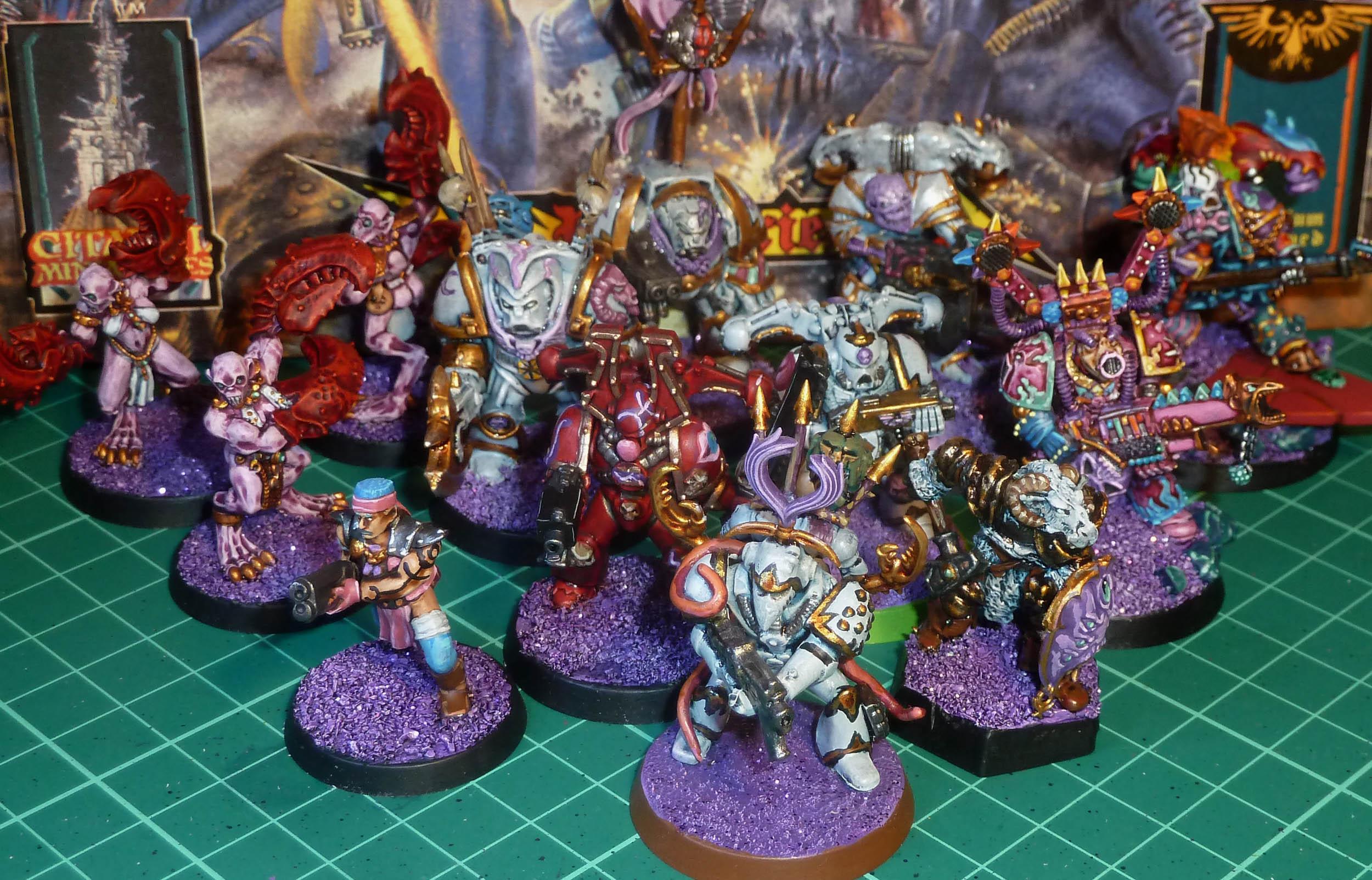 Chaos, Oldhammer, Slaanesh, Space Hulk, Space Marines, Warhammer 40,000