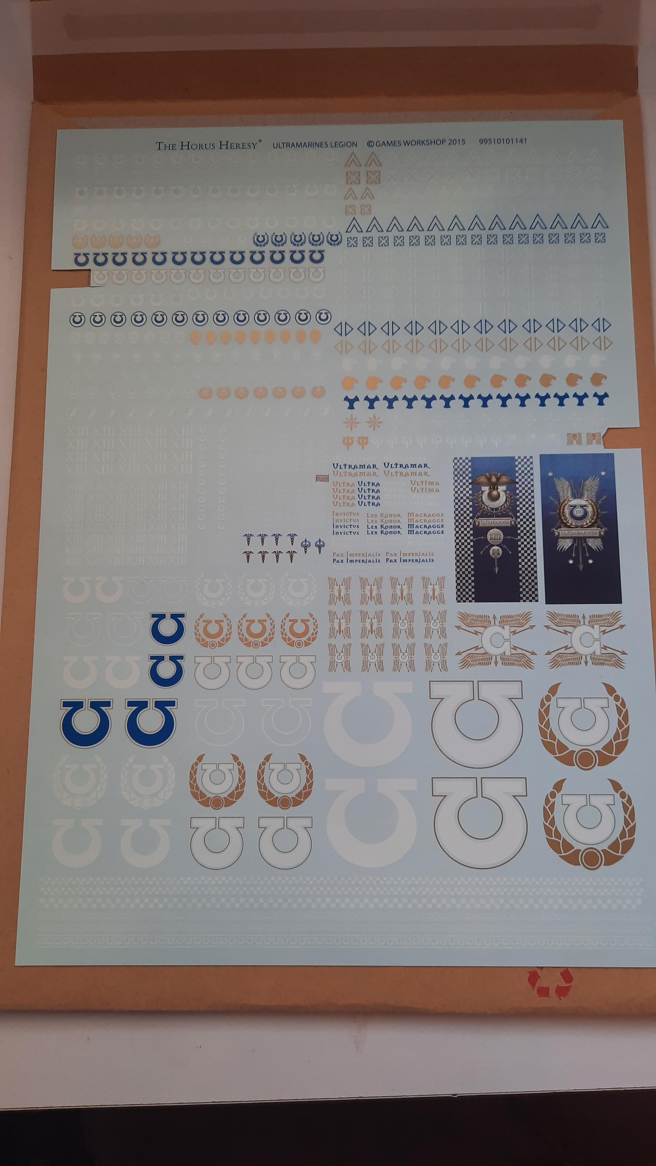 Legion decals
