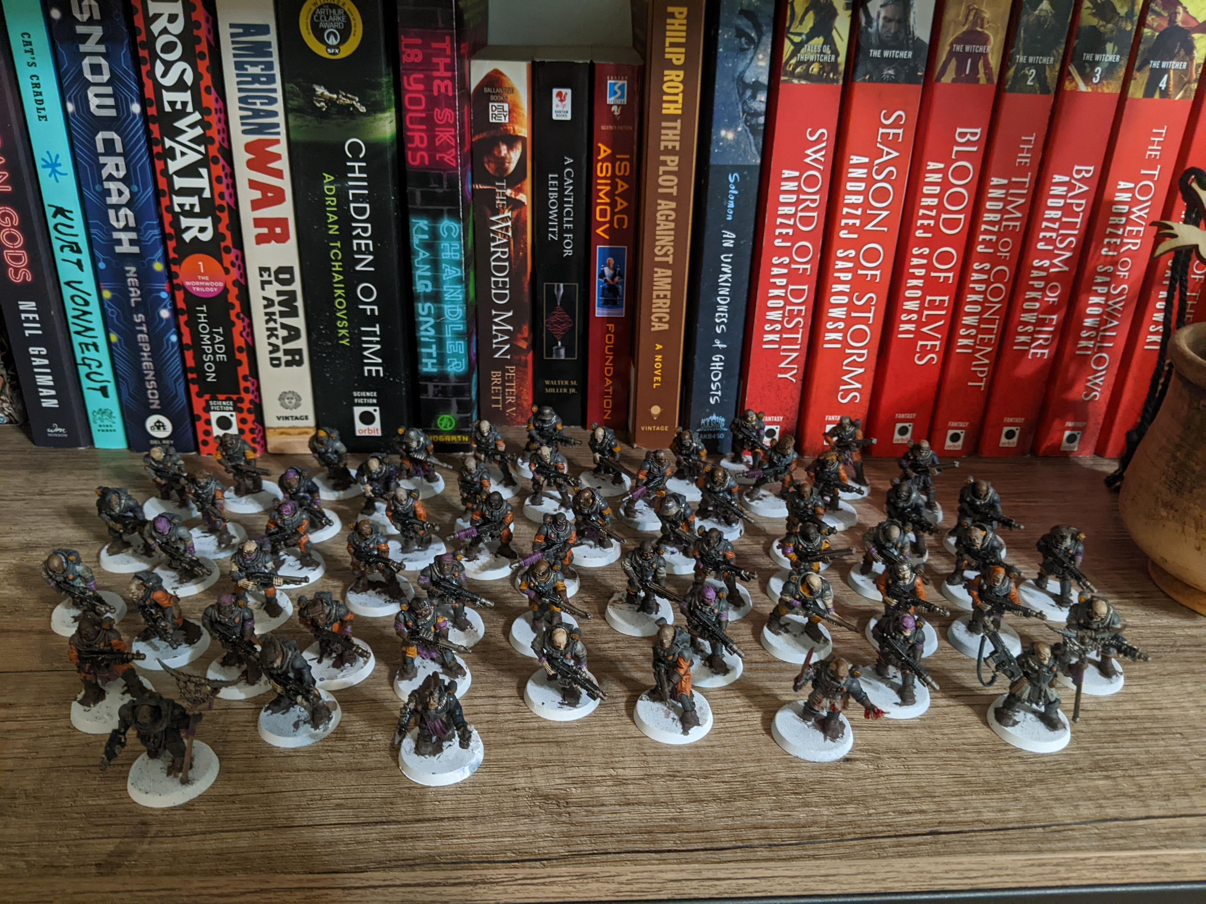 30k, Cult, Gsc, Imc, Full 60 man miner squad