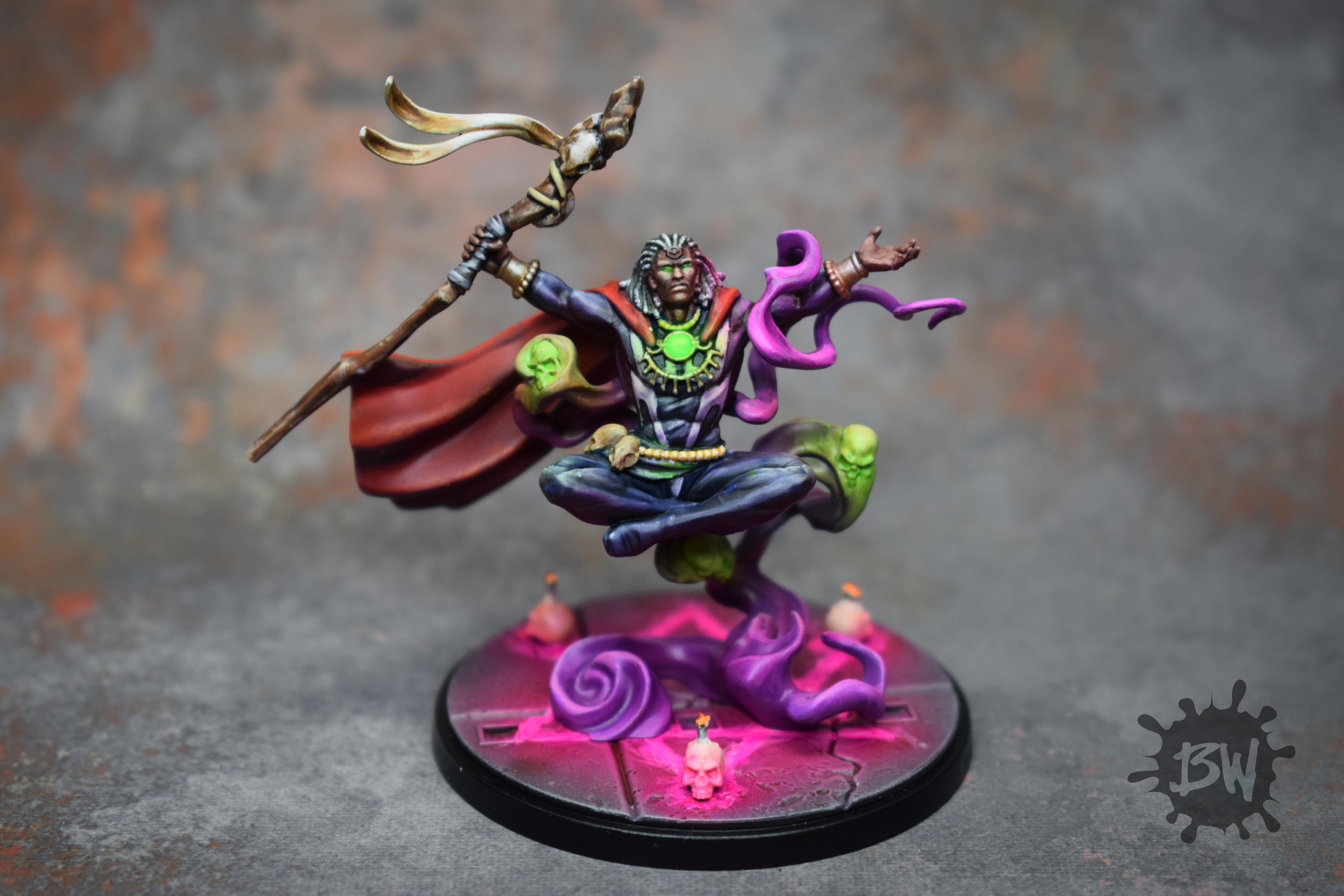 Amg, Atomic Mass Games, Brother Voodoo, Bw, Doctor Voodoo, Marvel, Marvel Crisys Protocol, Mcp, Object Source Lighting