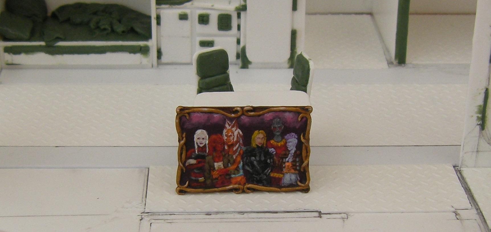 Painting, Star Wars, Scratch-Built Spaceship