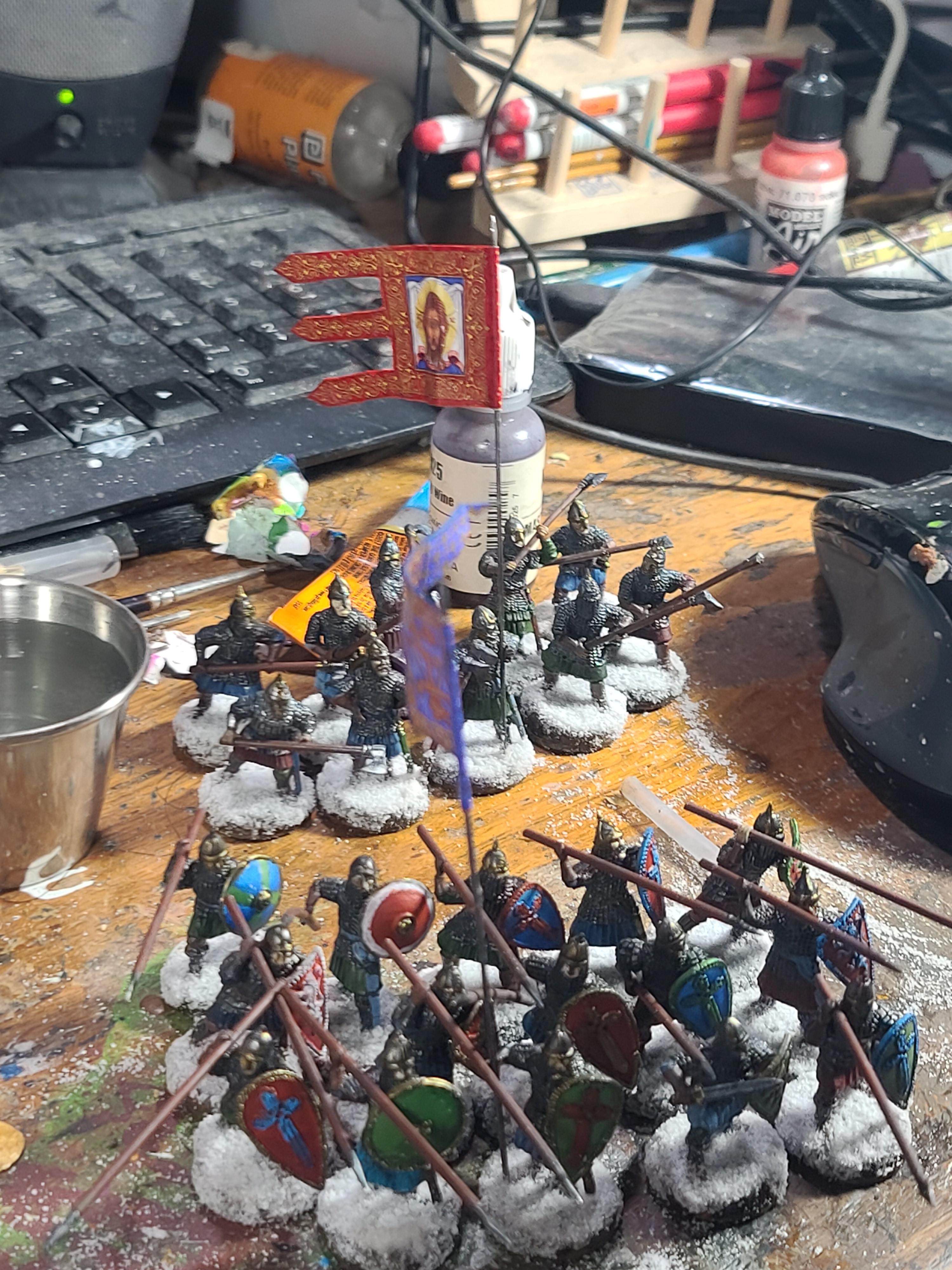 Chain Maile, Fireforge Miniatures, Little Big Men Studios, Rus, Saga, Transfers