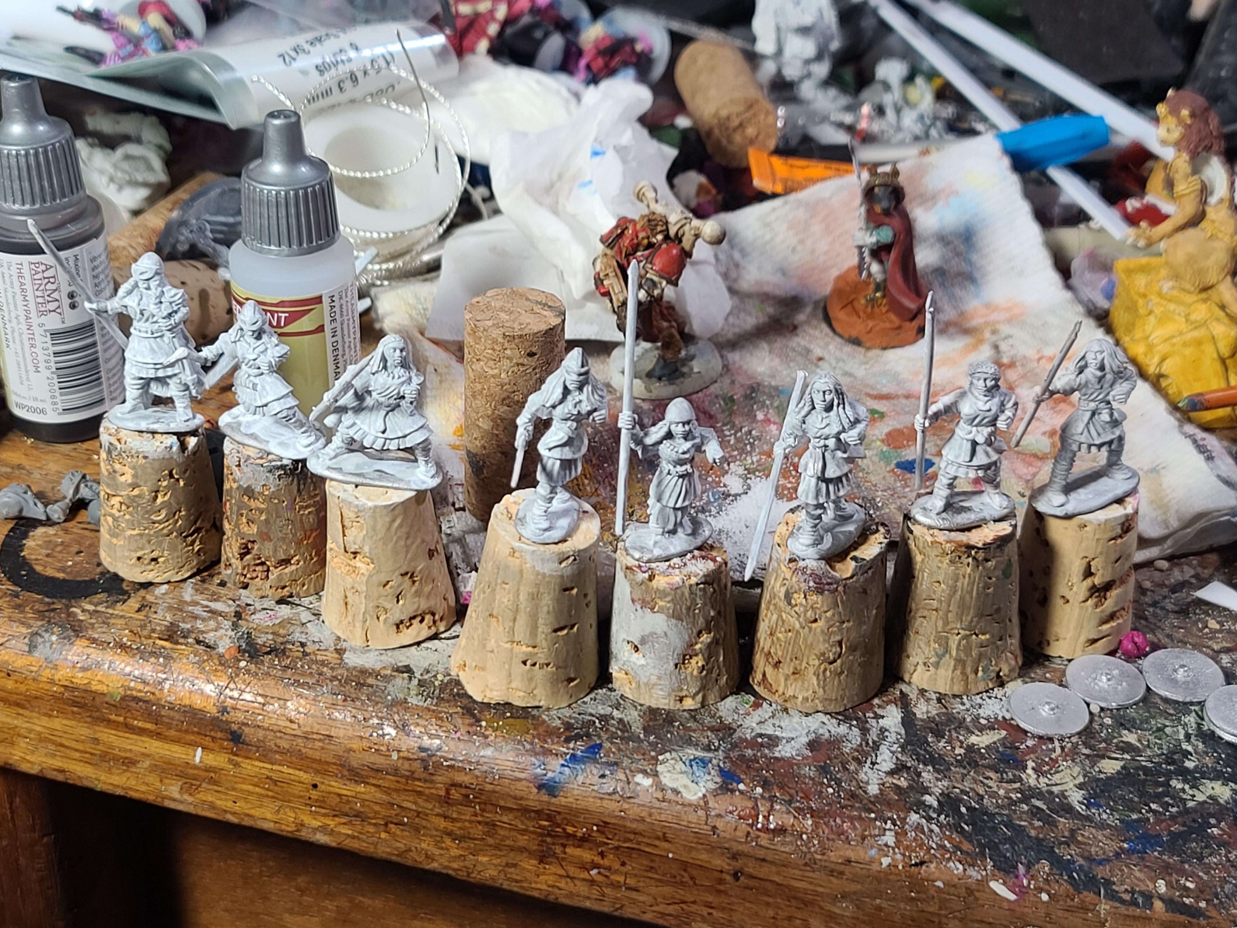 Female, Gripping Beast Minis, Norse, Saga, Shield Maidens, Warriors