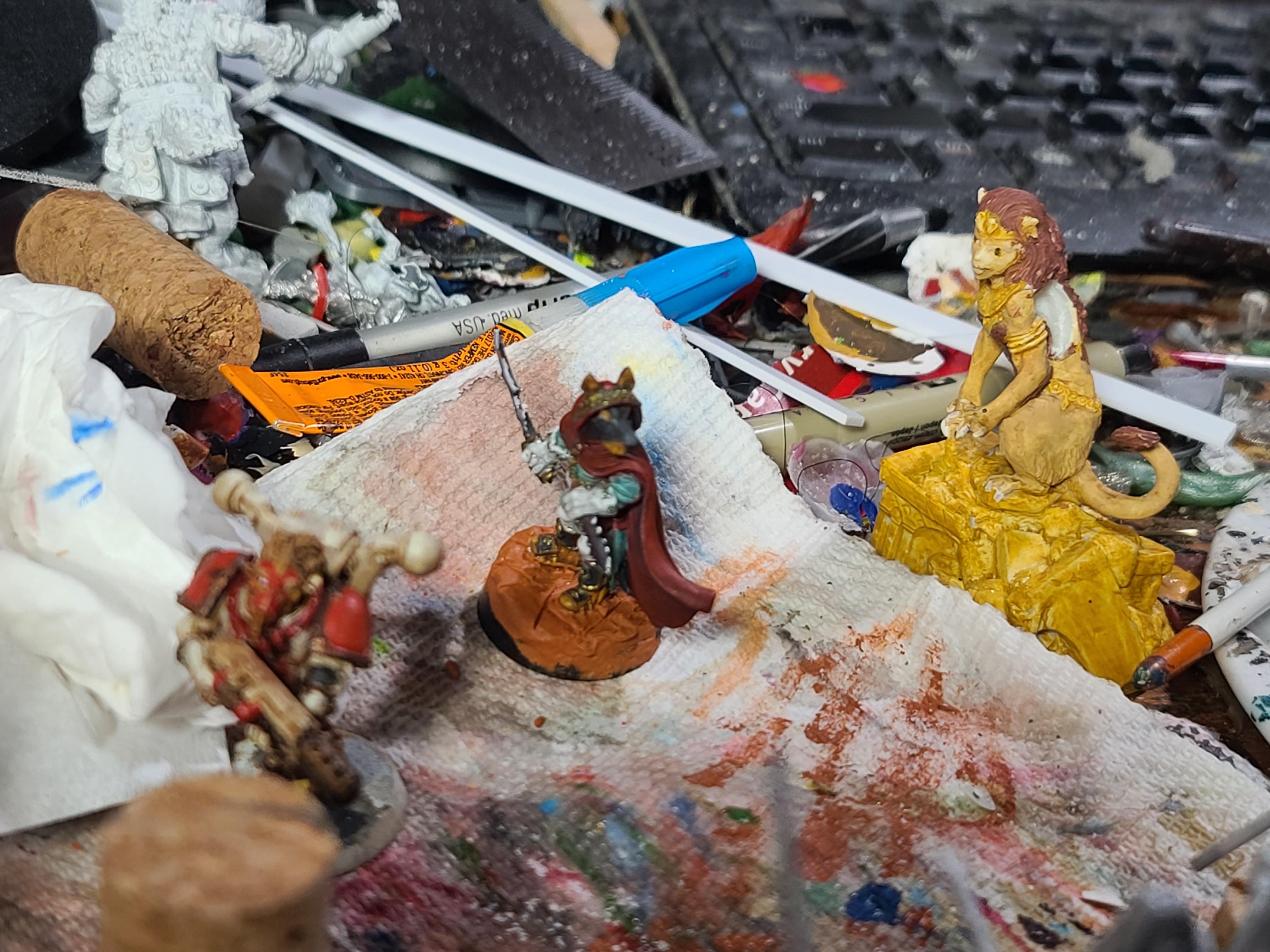 Animal Adventurers, Dark Sword Miniatures, Doberman, Dungeons And Dragons, Rogue