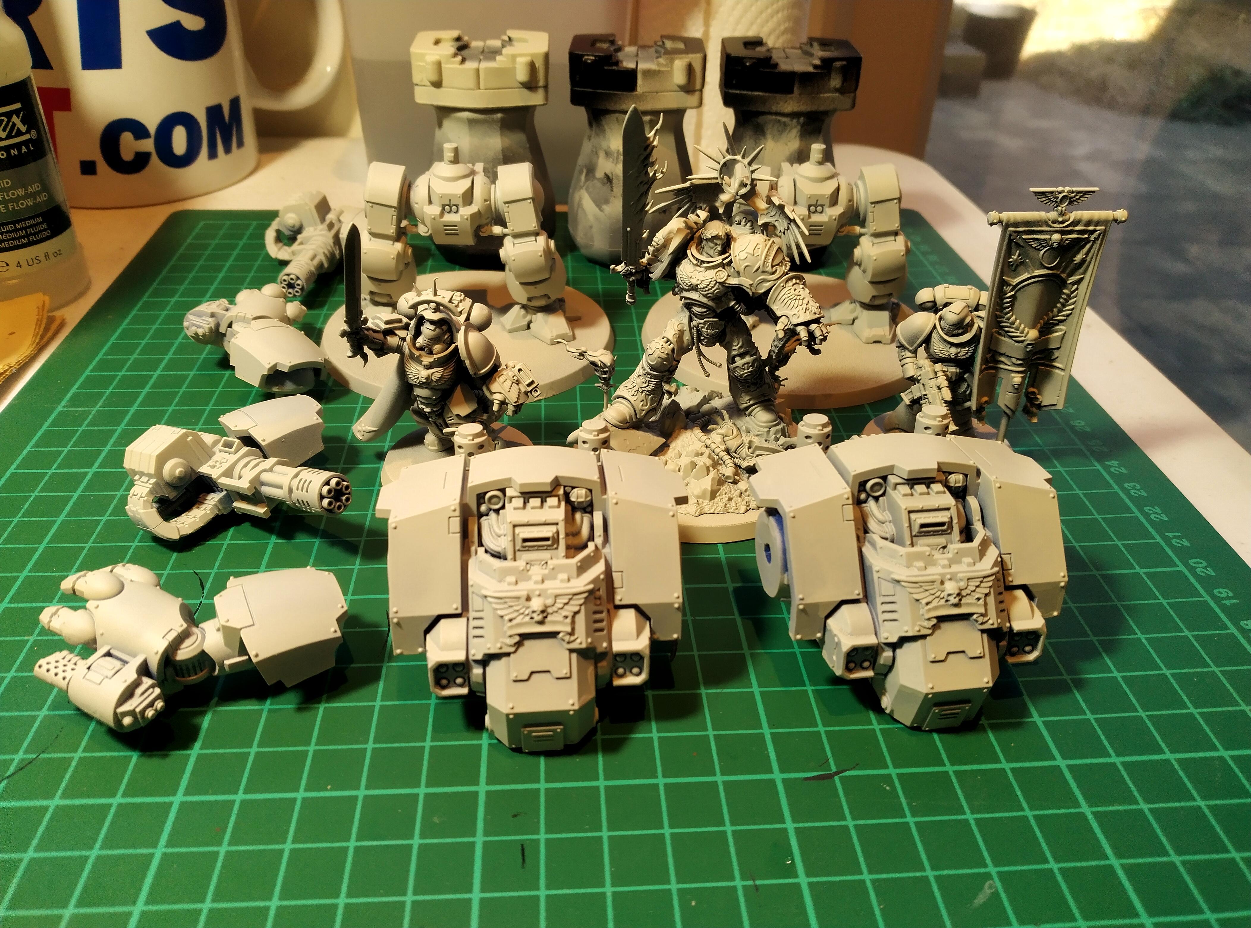 Gravis Captain, Redemptor Dreadnought, Roboute Guilliman