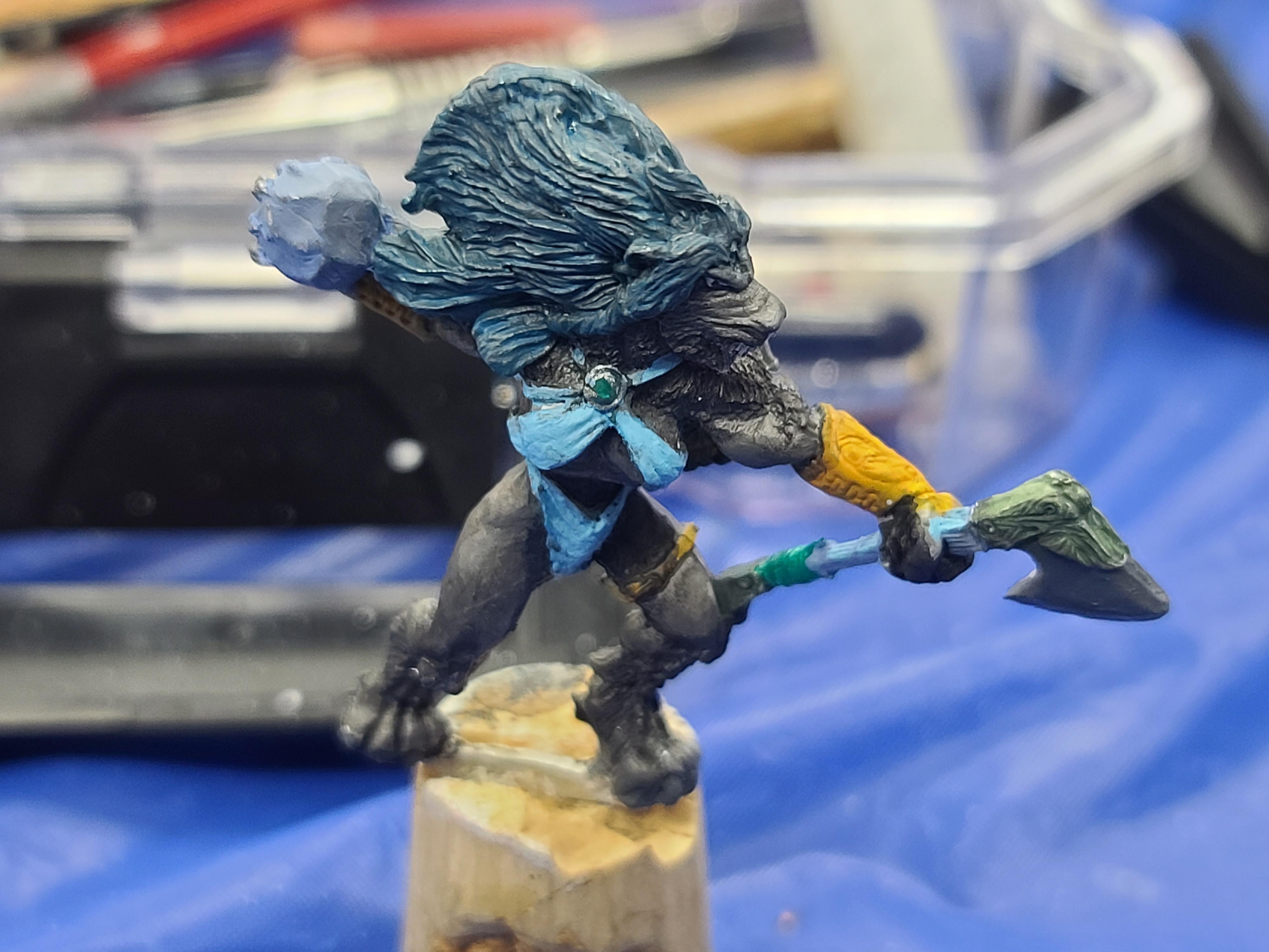 Canid, Gnoll, Lycan, Metal, Reaper Miniatures, Were